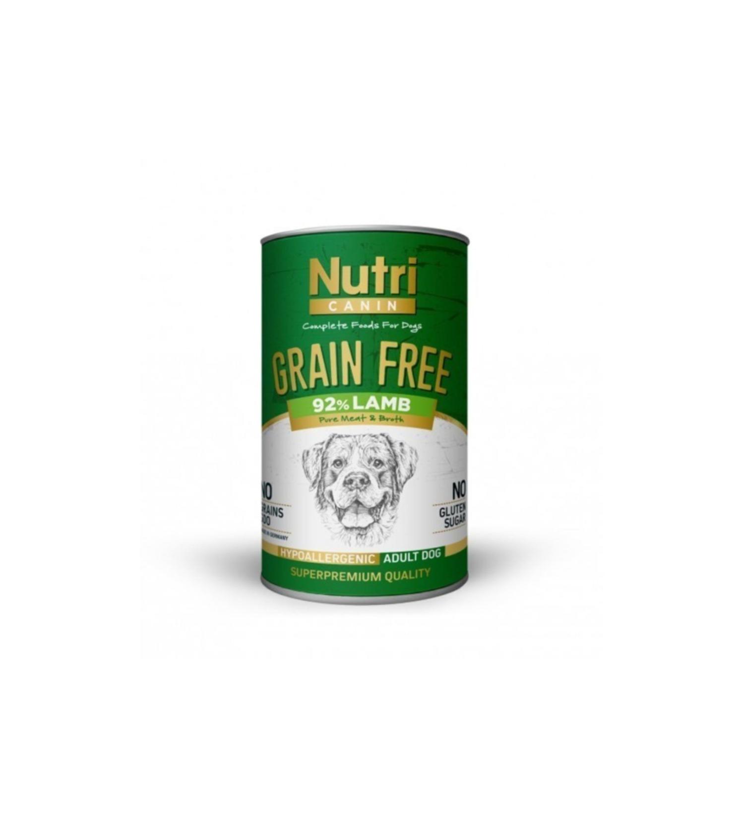 Nutri Nutri Can n Lamb Meat Canned Food 400gr X 3 Adult