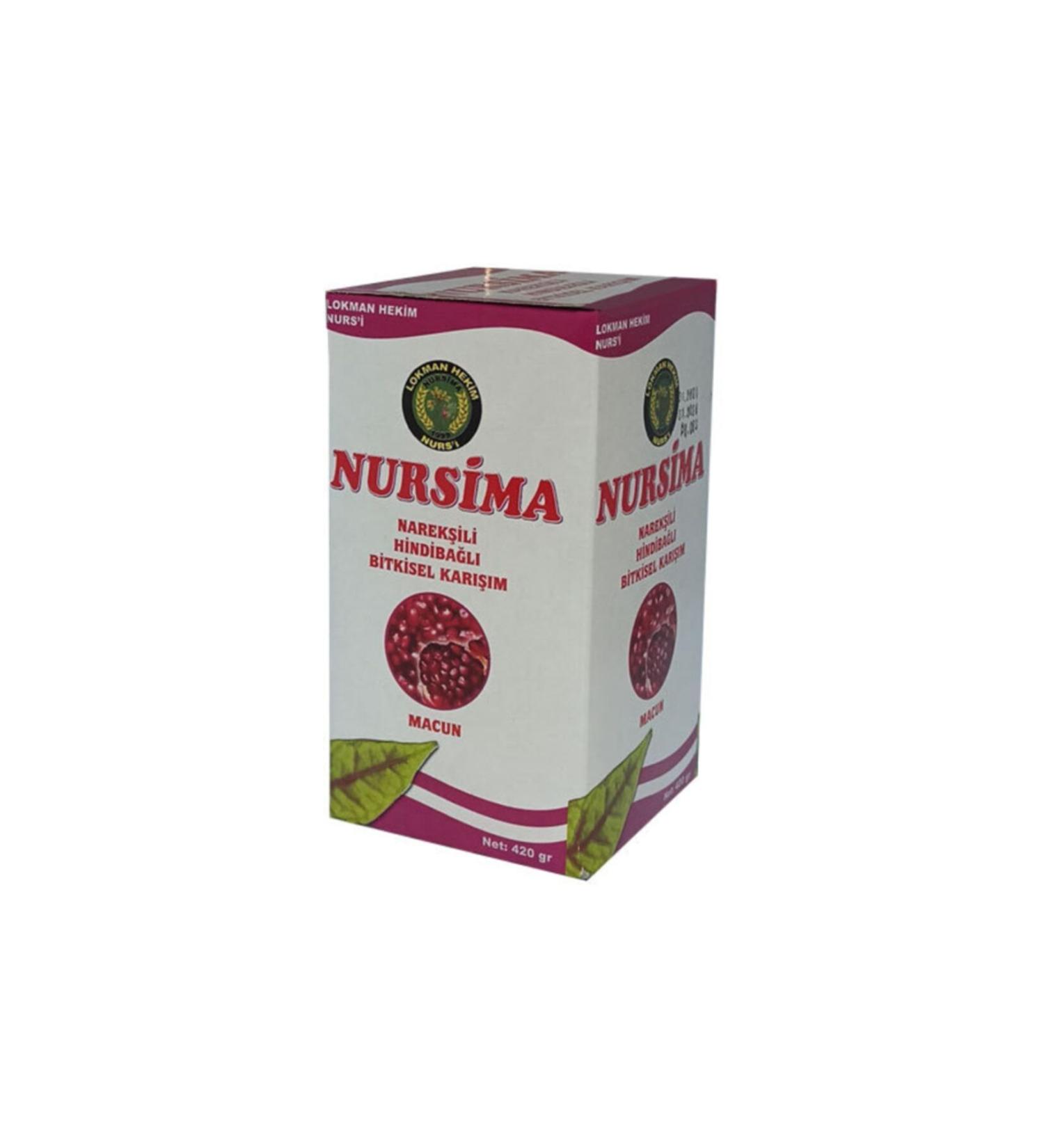 Nursima Pomegranate Syrup Chicory Herbal Mix Paste 420 gr
