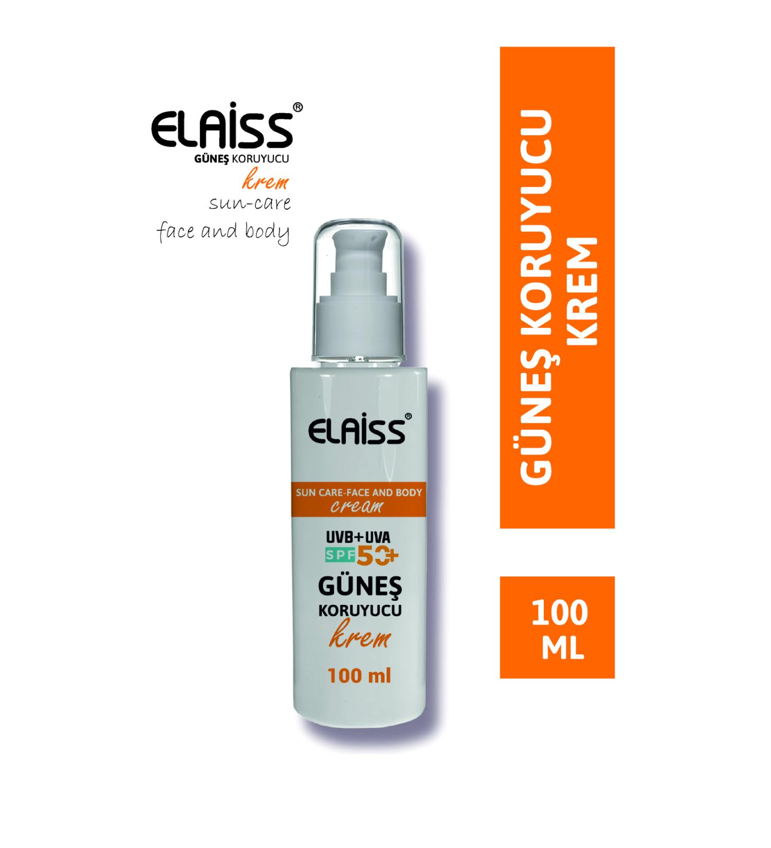Elaiss Sun Protection Cream Spf50 Factor Uvb Uva 50ml is an Anti-Stain Product.