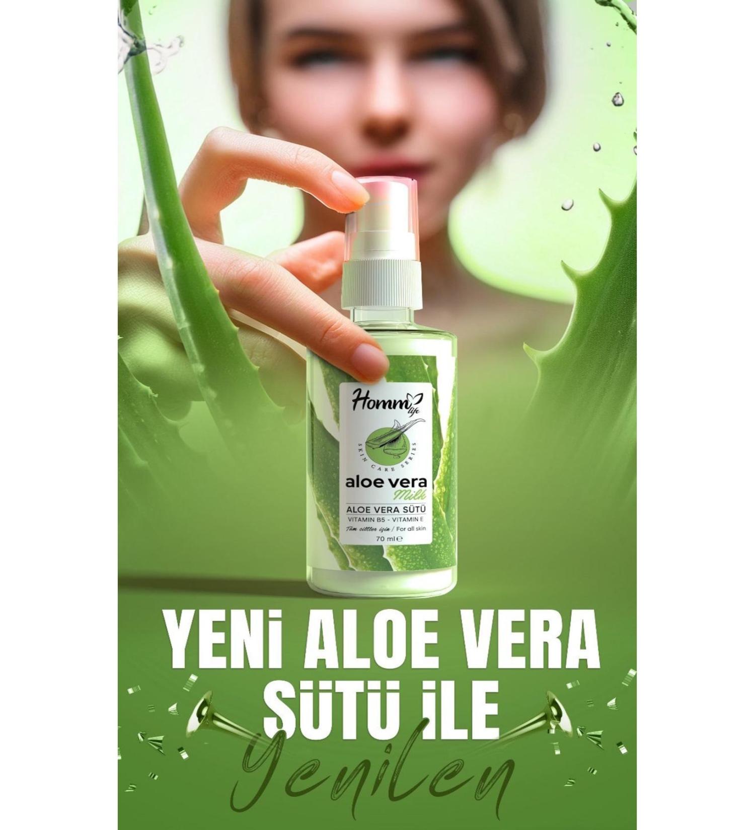 Homm Herbal Aloe Vera Milk Skin Care Spray