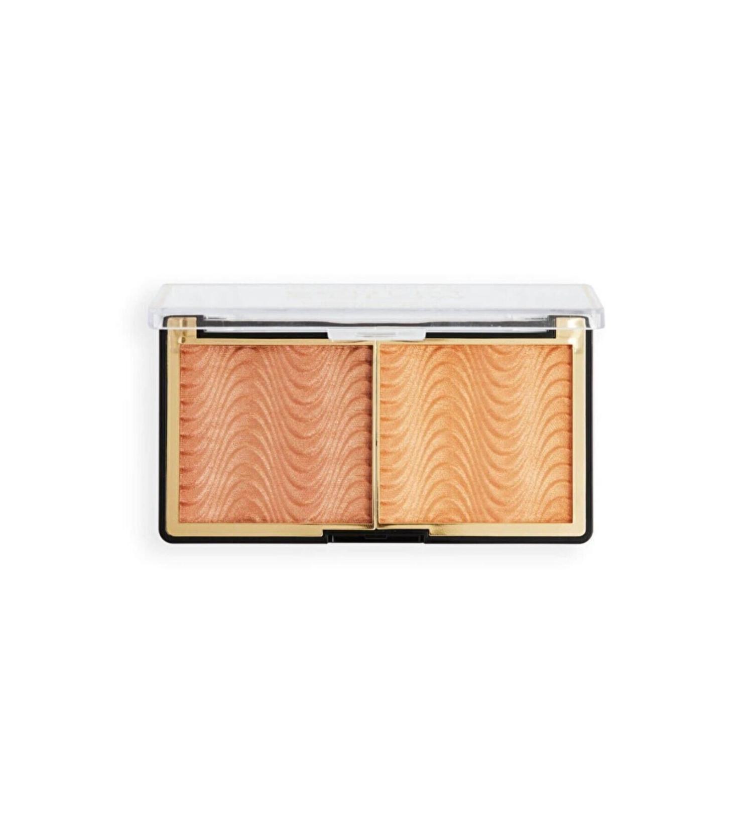 Revolution Pro Highlighter Sculpt & Glow Palette Medium Deep