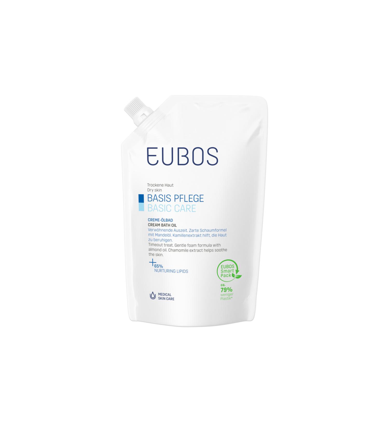 EUBOS CREAM BATH OIL REF L 400 ml