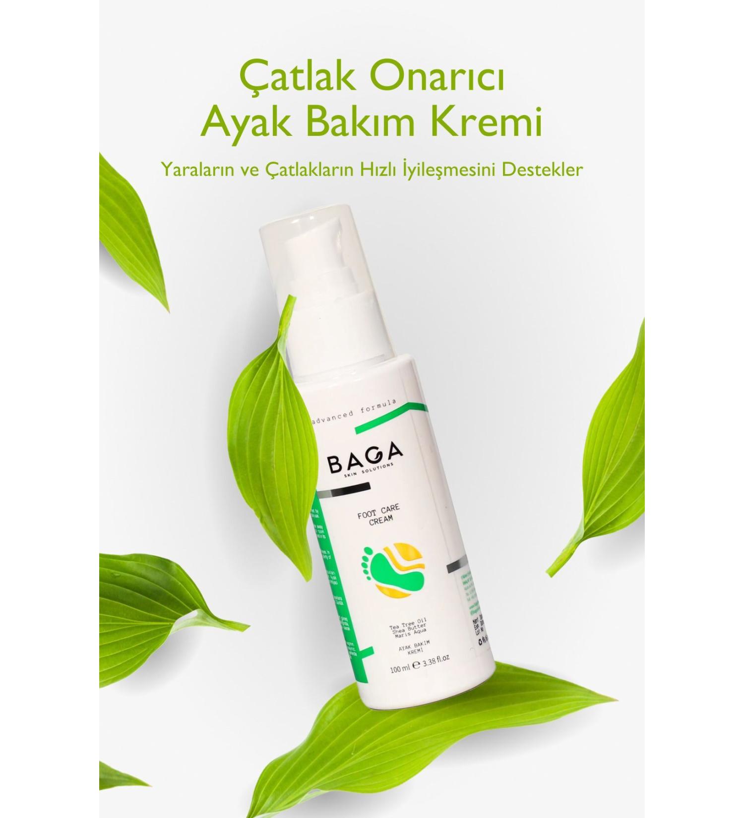 Baga Crack Repair Foot Care Cream - Buy Online on GoSupps.com