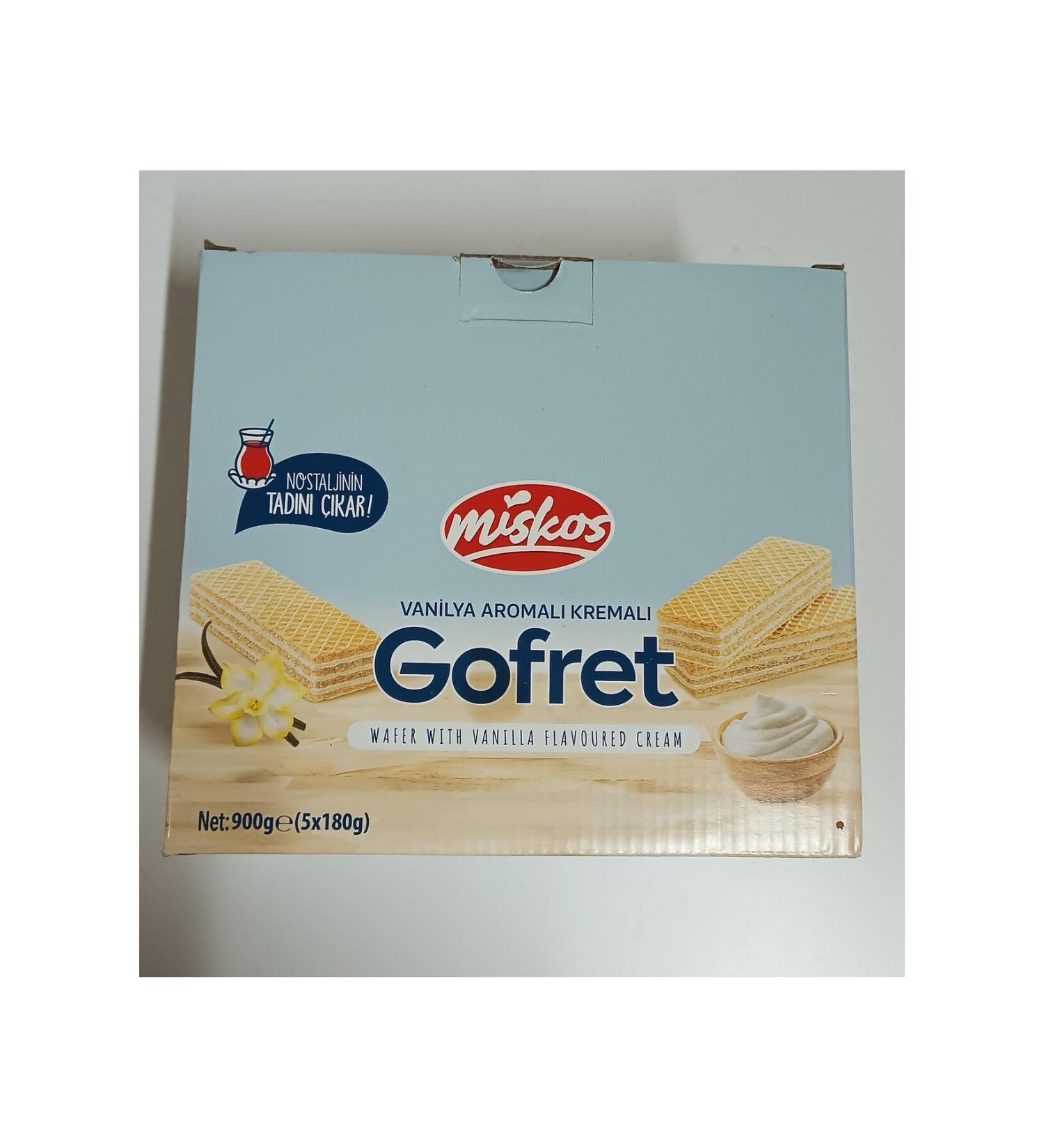 Miskos MISKOS WAFER WITH VANILLA 900GR