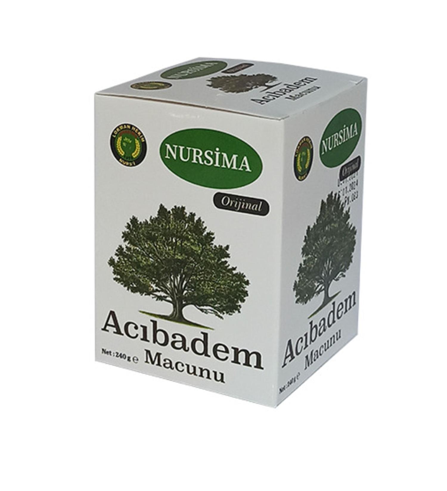 Nursima Bitter Almond Paste 240 gr
