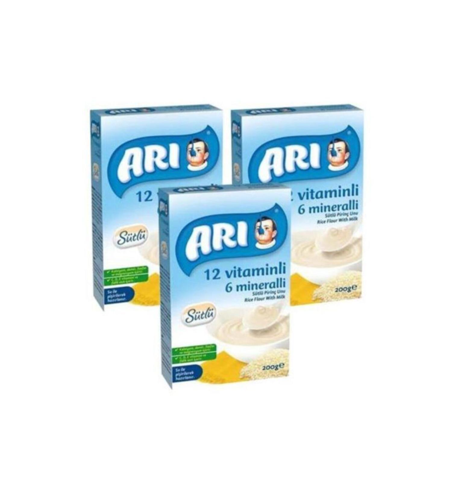 Bee Food 200 Gr Milk Rice Flour 3 Pack