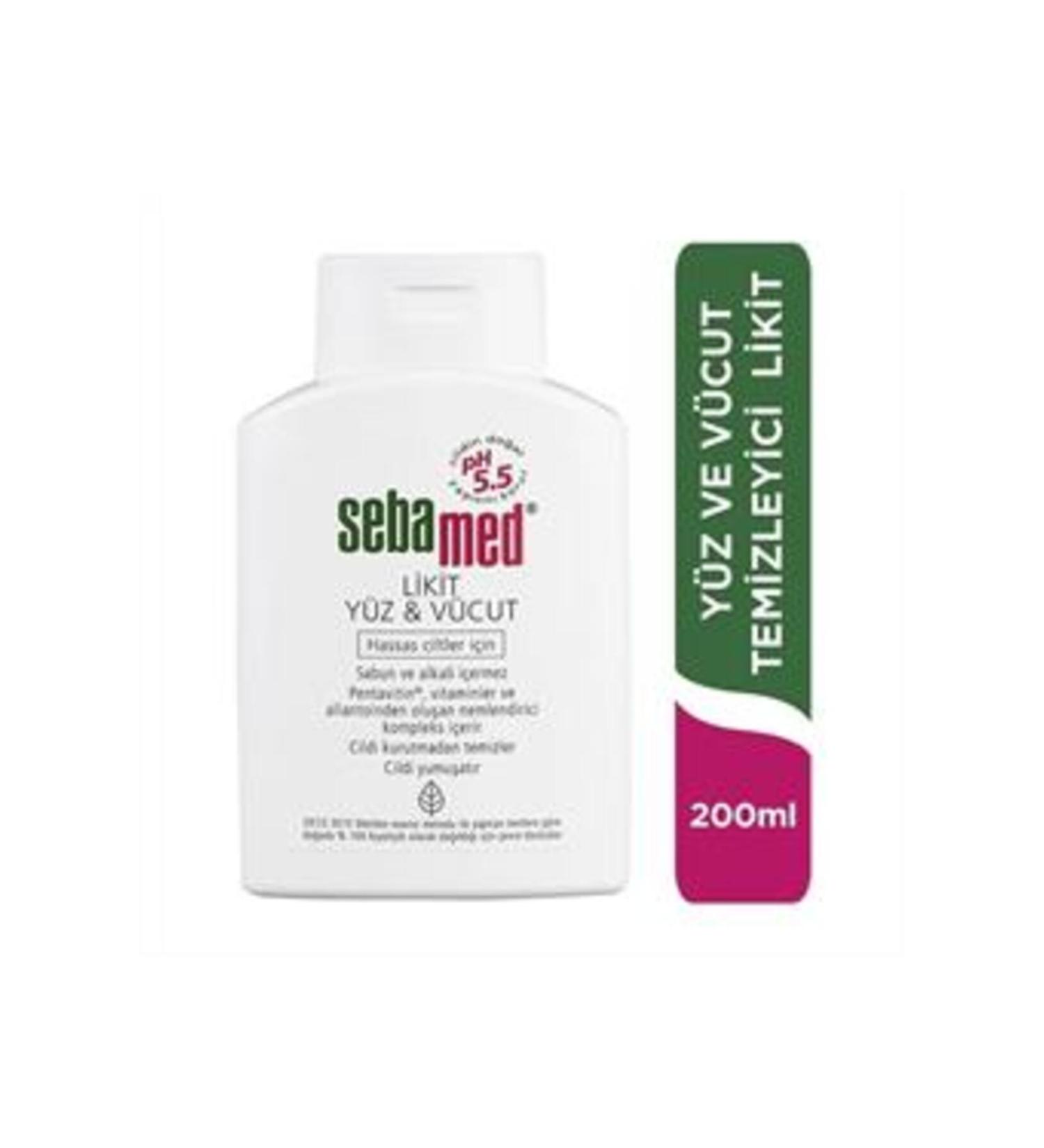 Baby Sebamed Liquid Face & Body Cleanser 200 ml (SINGLE)