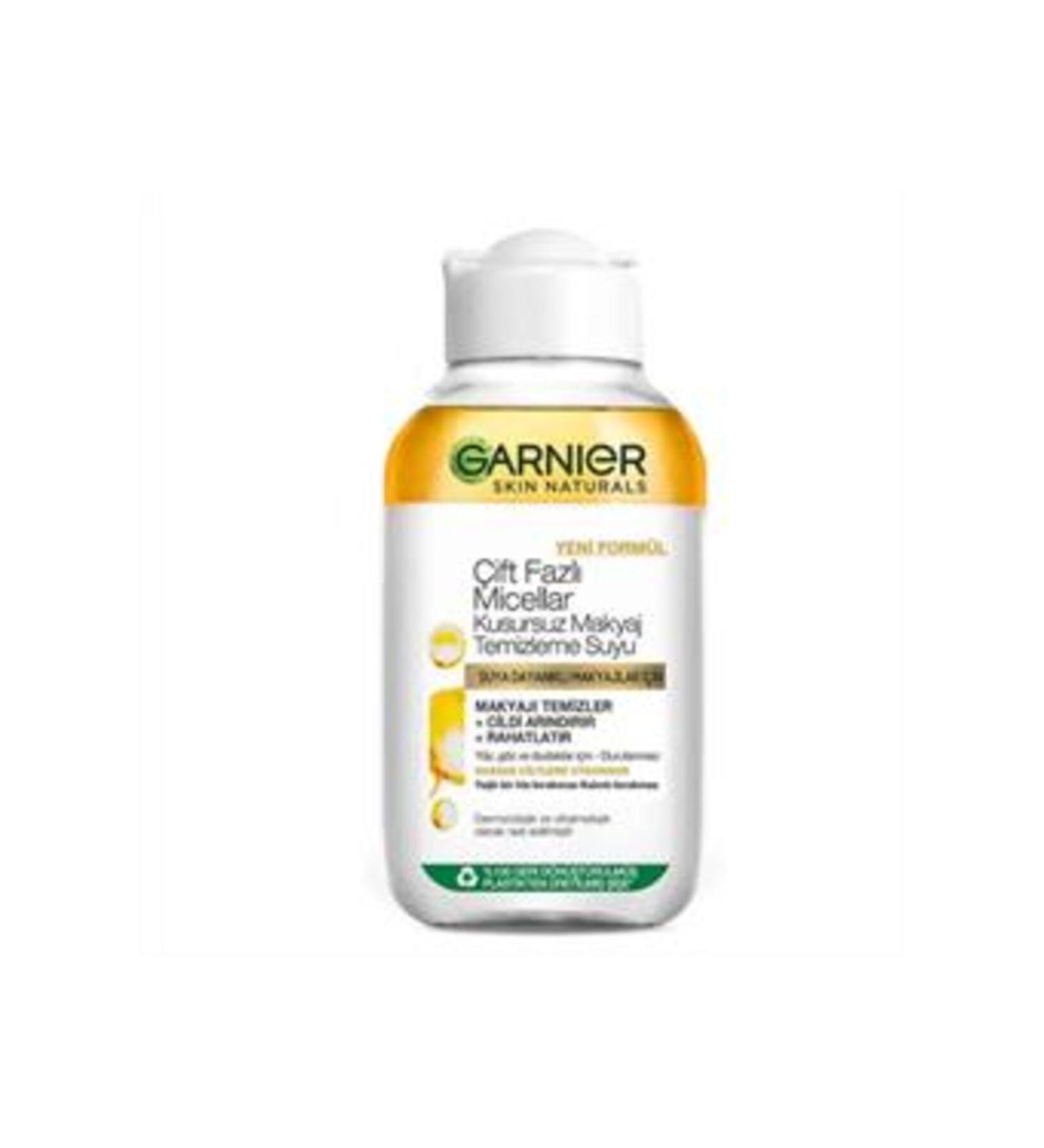 Baby Garnier Dual Phase Micellar Flawless Make-Up Remover Water 100ml (SINGLE)