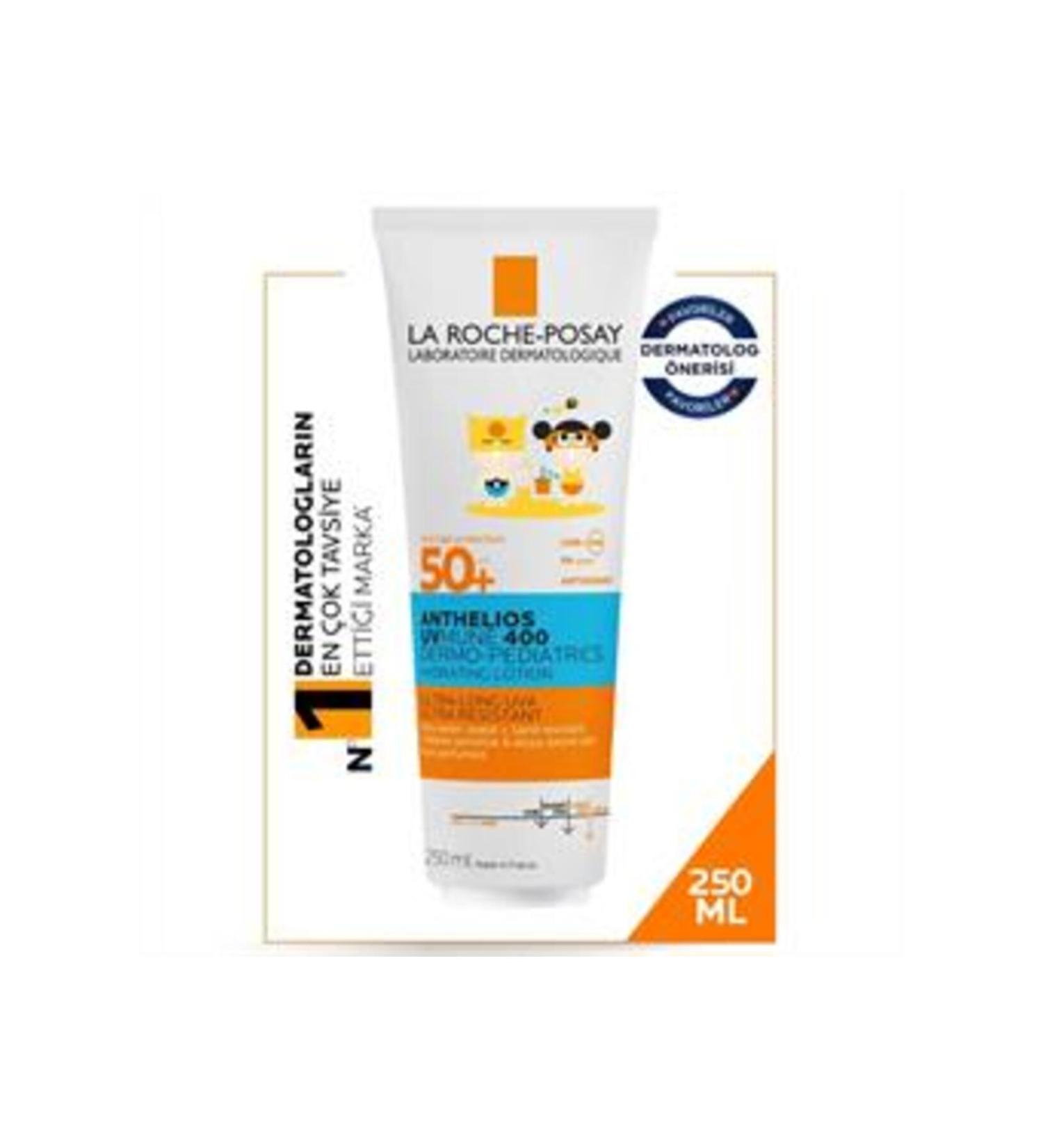 Baby La Roche Posay Anthelios Dermo Pediatrics Uvmune400 Moisturizing Body Milk Spf50 250ml (SINGLE)