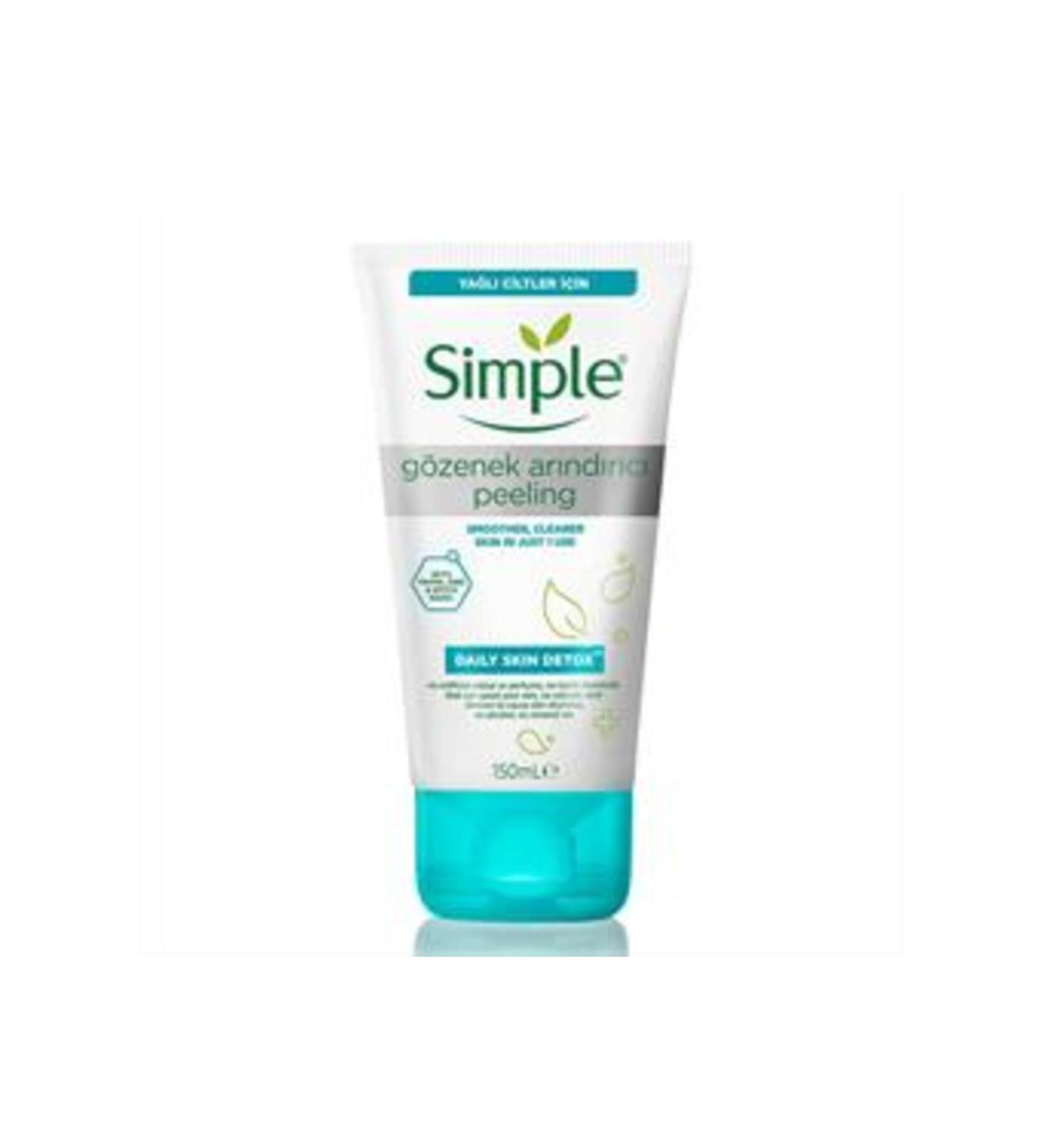 Simple Daily Skin Detox Pore Purifying Peeling 150ml (SINGLE)