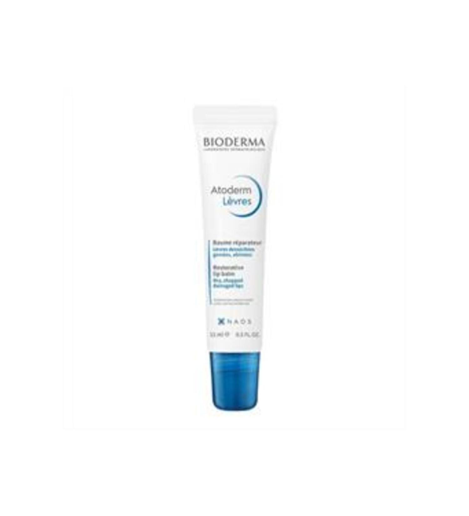 Baby Bioderma Atoderm Lip Balm - Care Cream for Very Dry Lips 15ml (SINGLE)