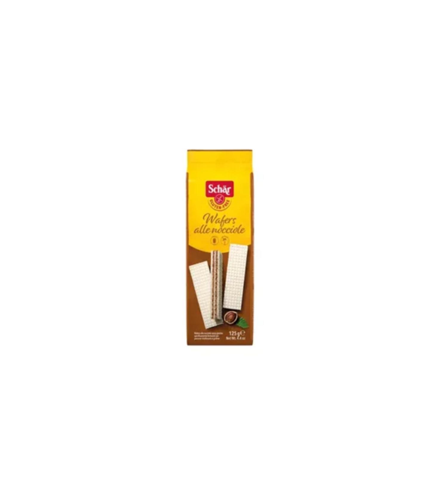 Schar Wafers Hazelnut Wafer 125 gr (PACK OF TWO)