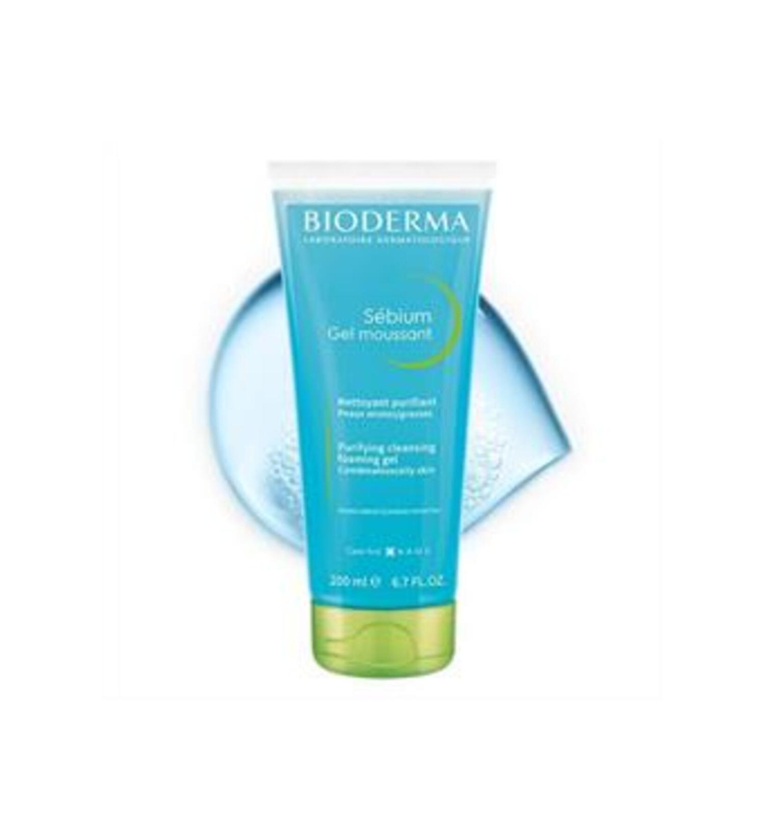 Baby Bioderma Sebium Cleansing Gel for Oily and Combination Skin 200ml (SINGLE)