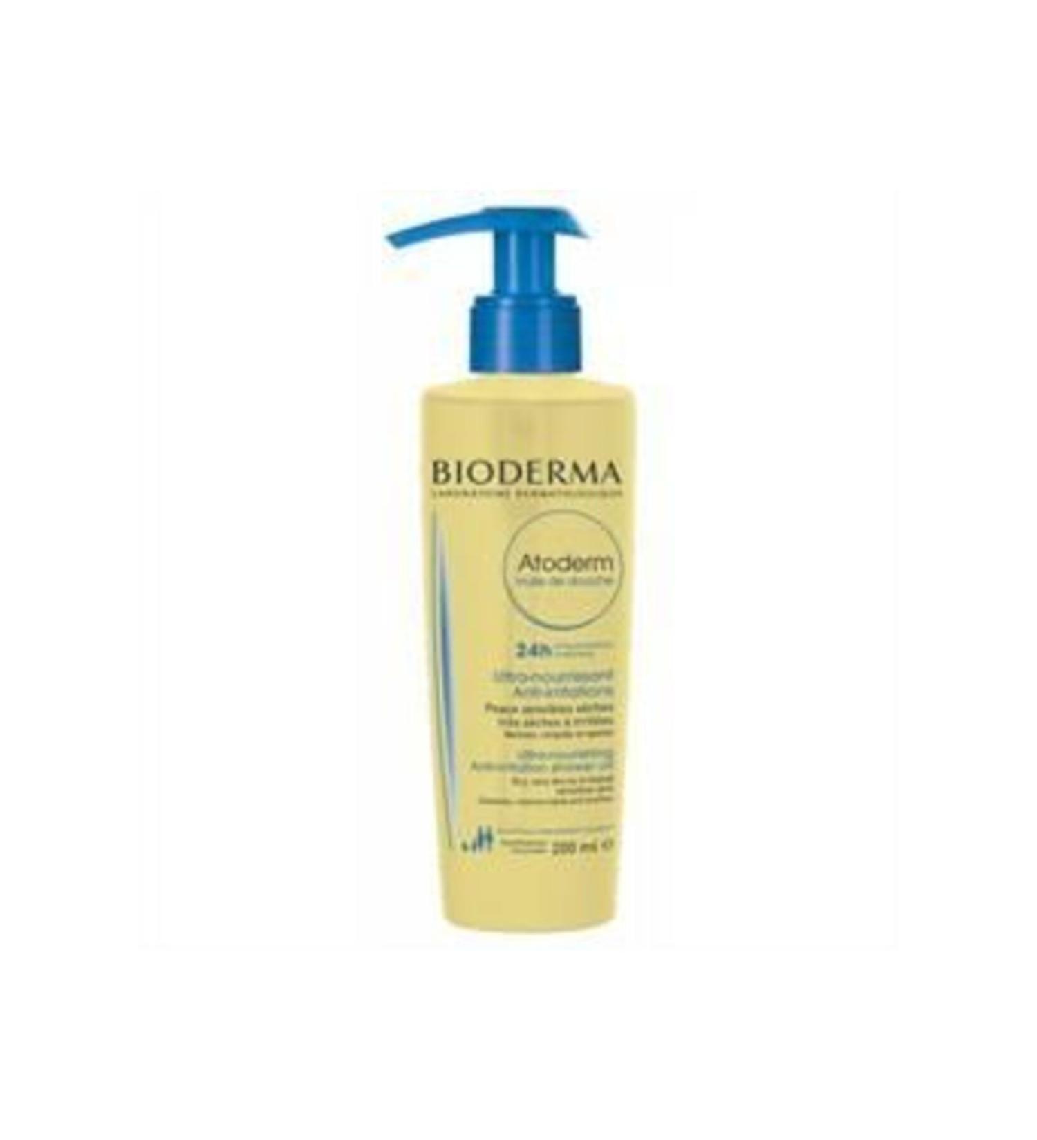 Baby Bioderma Atoderm Shower Oil - Shower Oil for Very Dry Skin 200 ml (SINGLE)