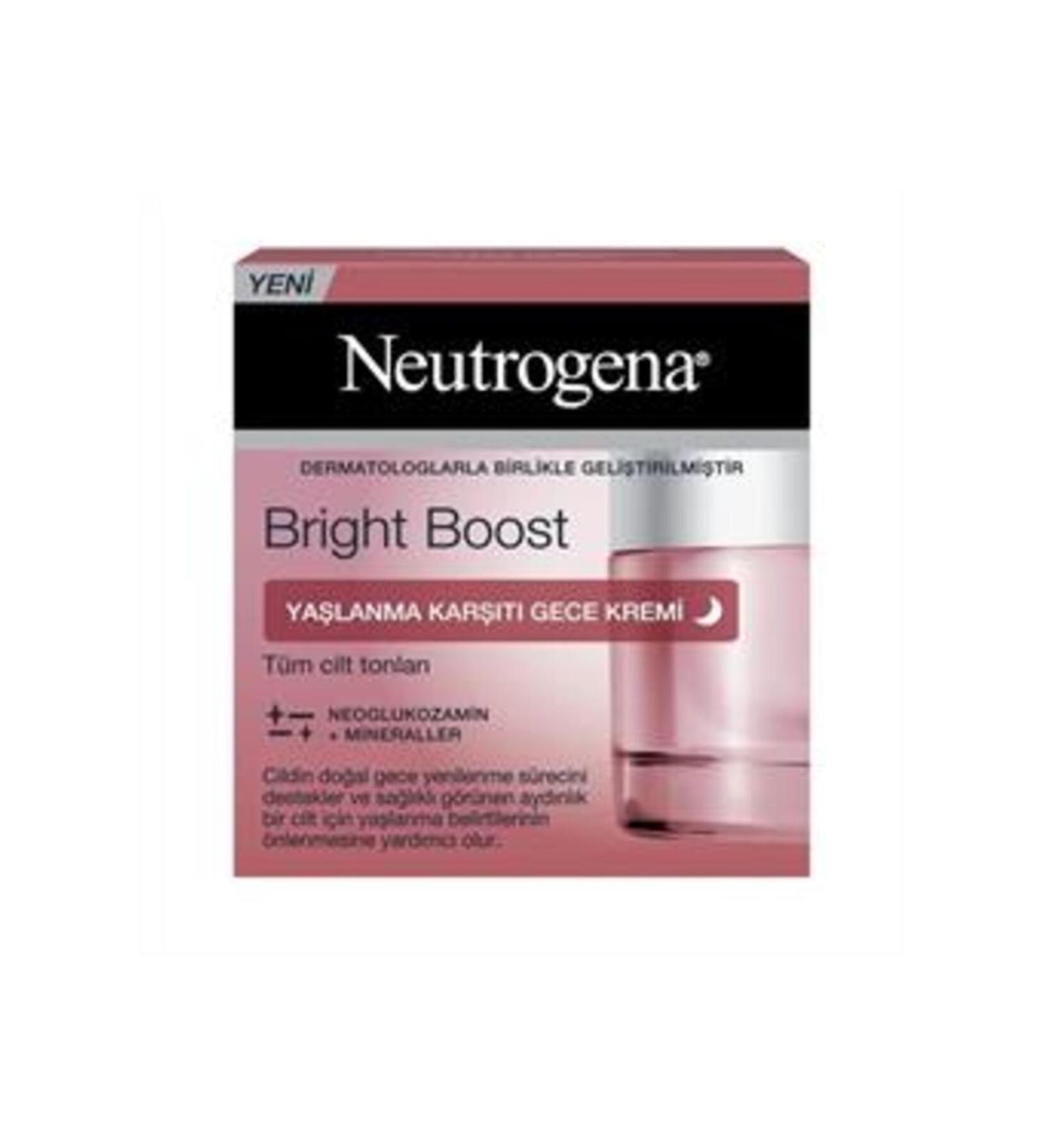Baby Neutrogena Bright Boost Night Cream 50ml (SINGLE)