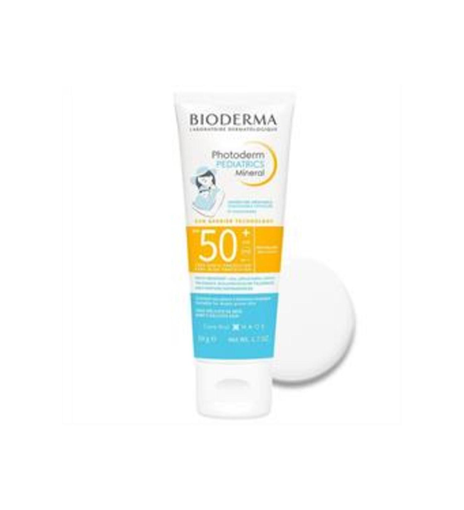 Baby Bioderma Photoderm Pediatrics Mineral Children's Sun Cream SPF50+ 50gr (SINGLE)