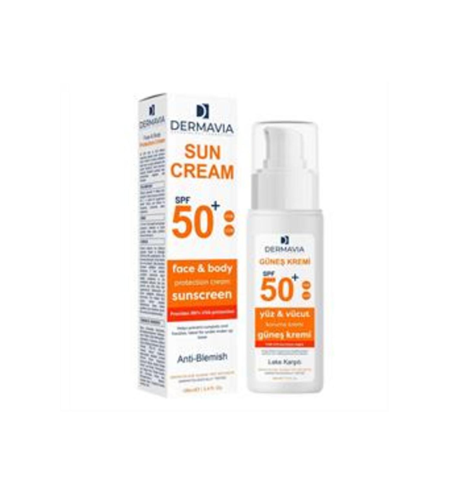 Baby Dermavia Sun Cream Anti-Spot Spf 50 100ml (SINGLE)