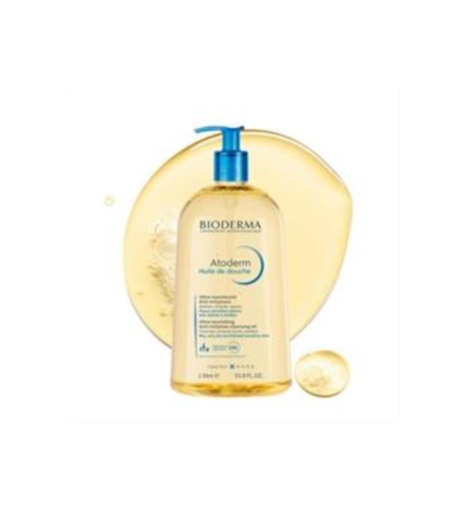 Baby Bioderma Atoderm Shower Oil - Shower Oil for Very Dry Skin 1lt (SINGLE)