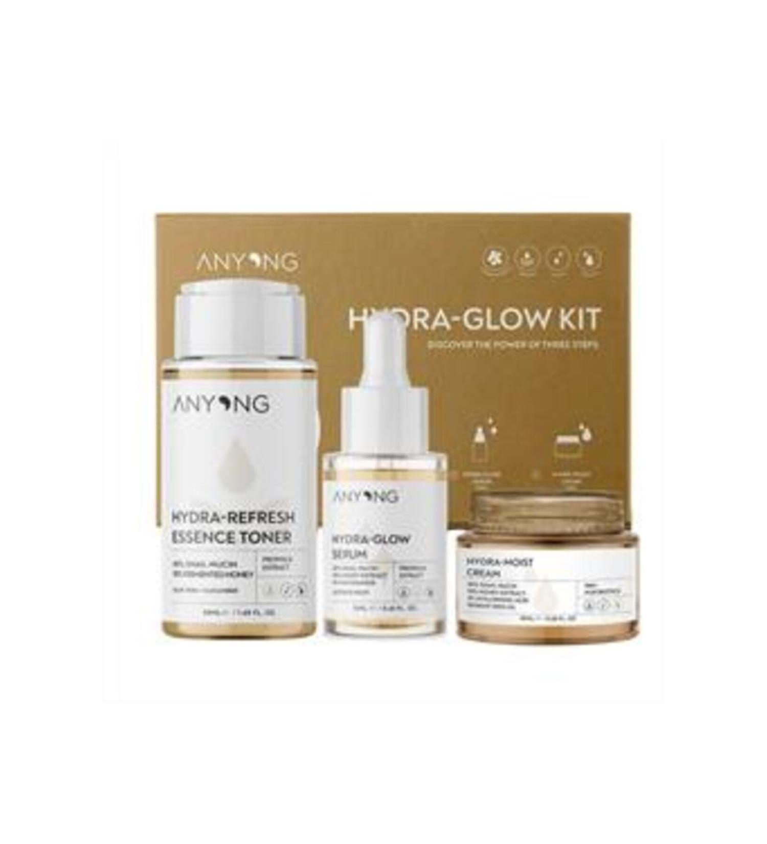 Baby Anyong Snail Essence Intensive Moisturizing Brightening Skin Care Set (SINGLE)