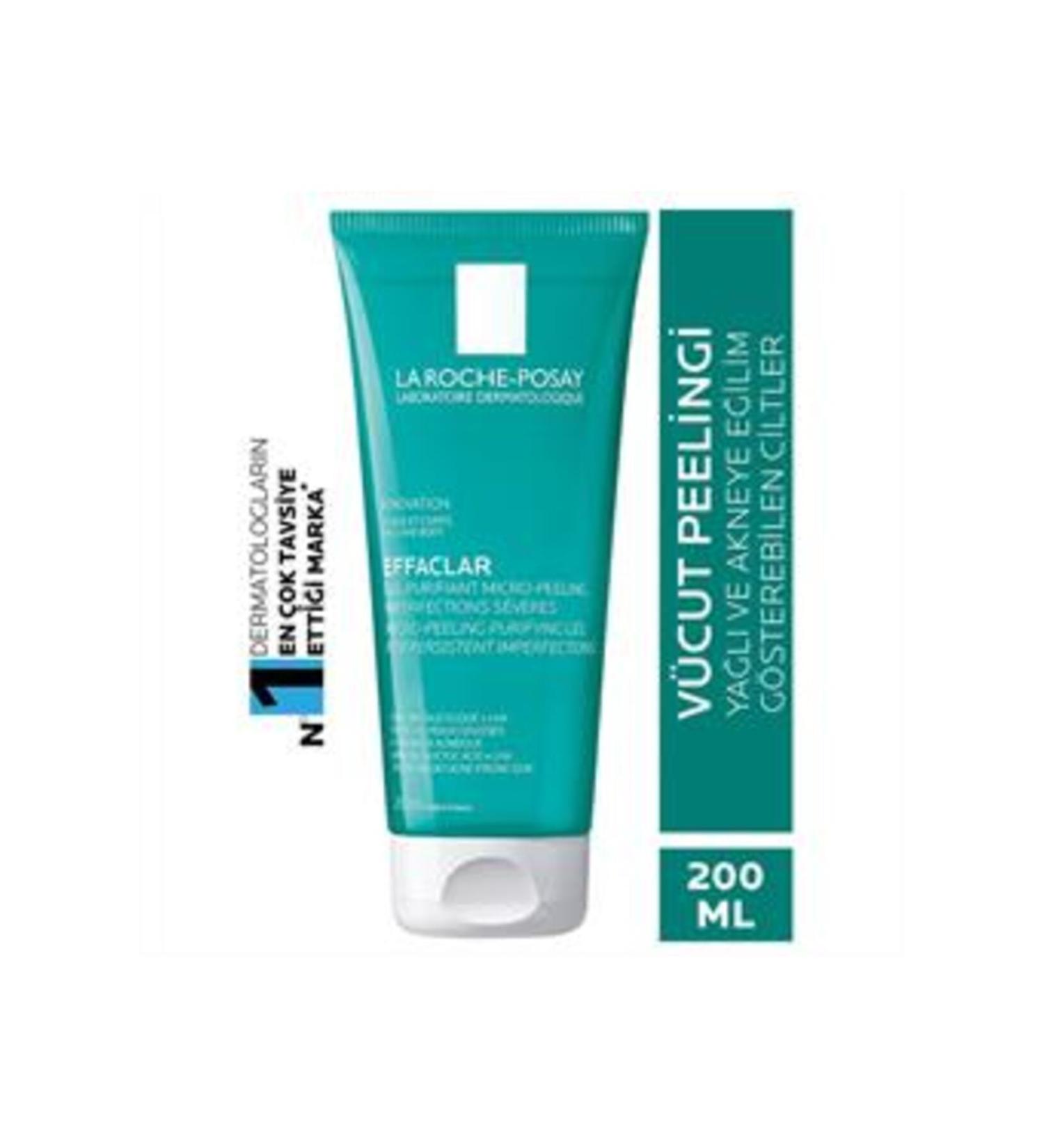 Baby La Roche Posay Effaclar Micro-Peeling Purifying Body Cleansing Gel 200ml (SINGLE)