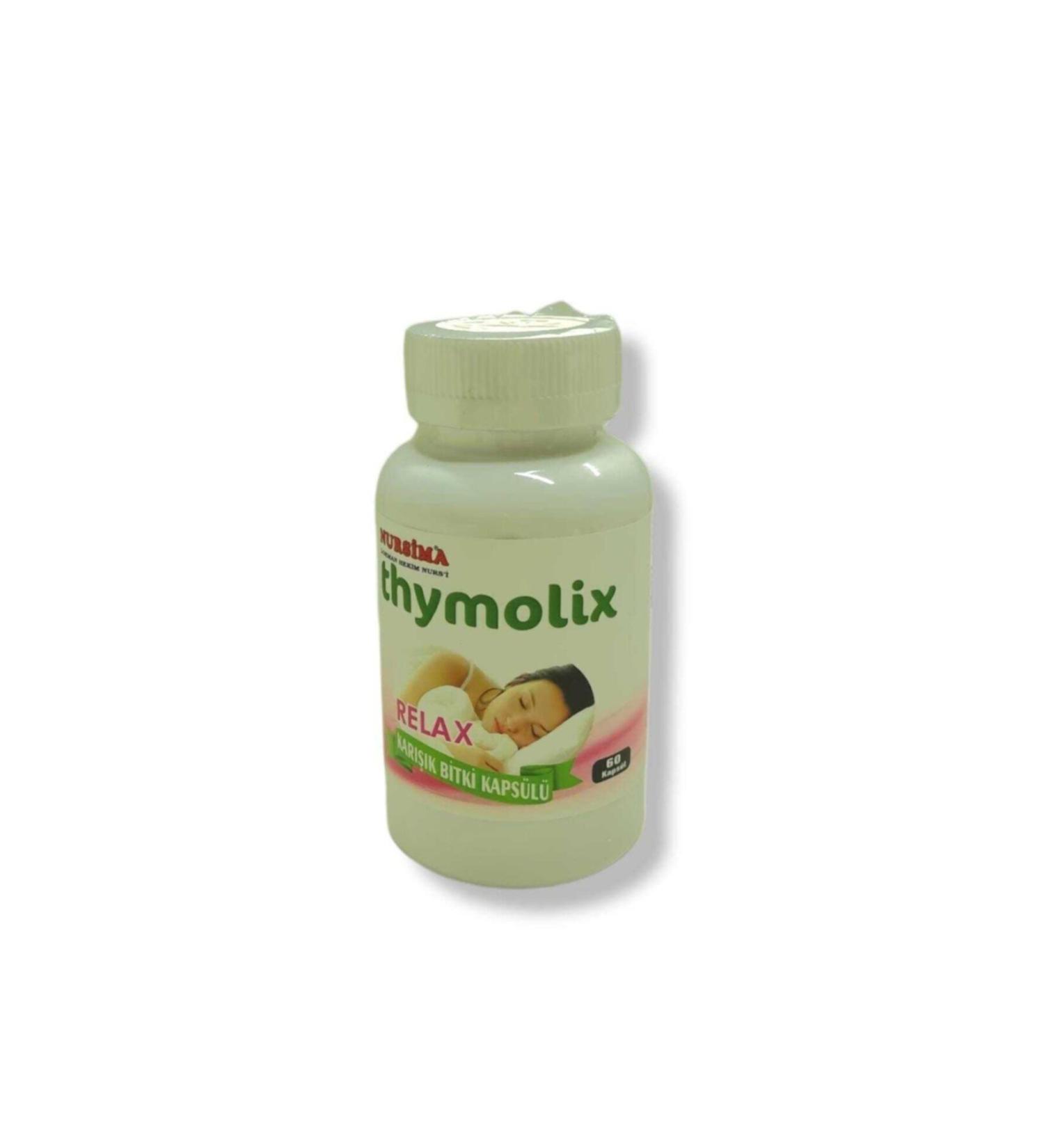 Nursima Thymolix Relax Mixed Herbal Capsules 60pcs