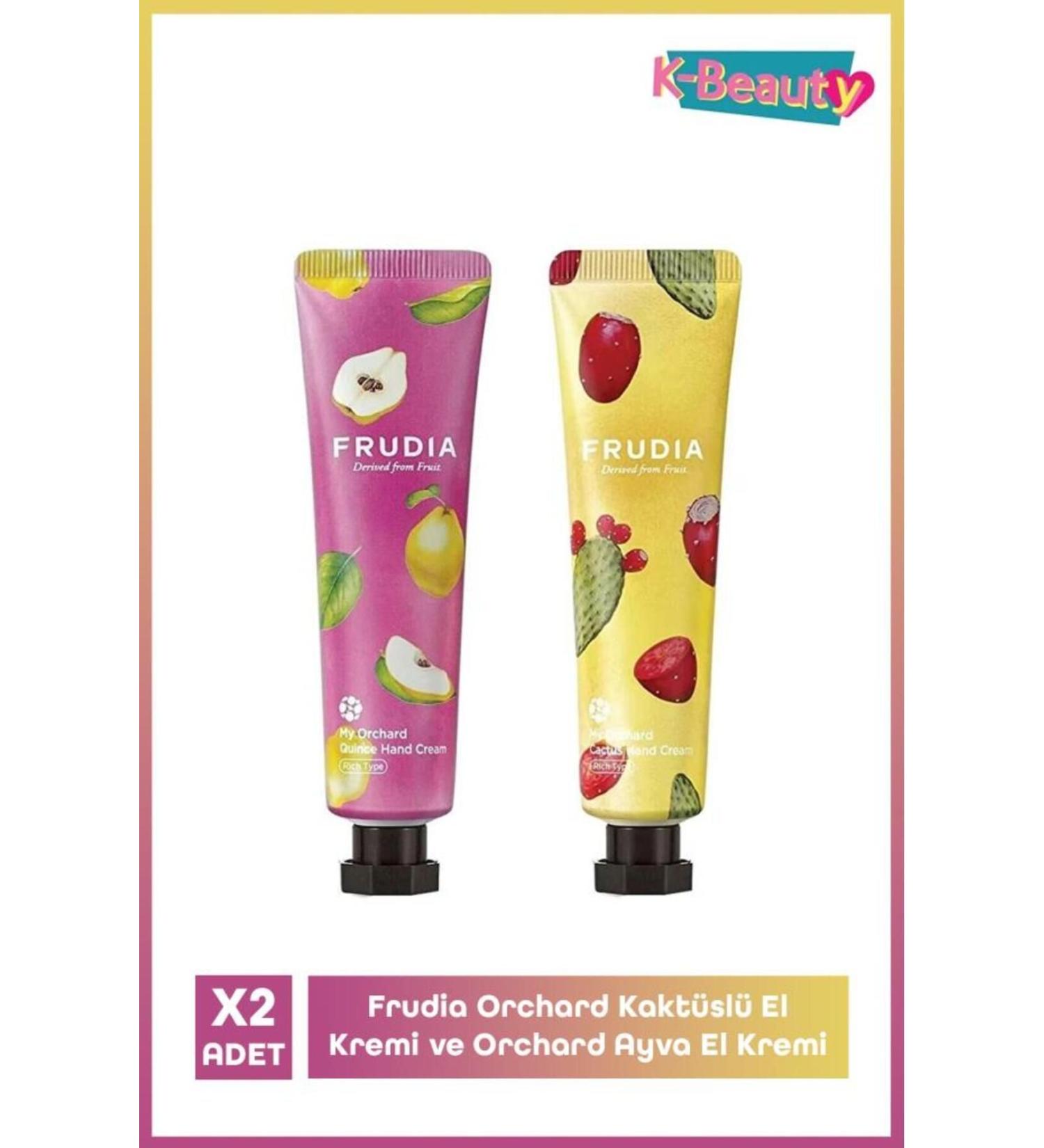 Frudia Orchard Cactus Hand Cream and Orchard Quince Hand Cream