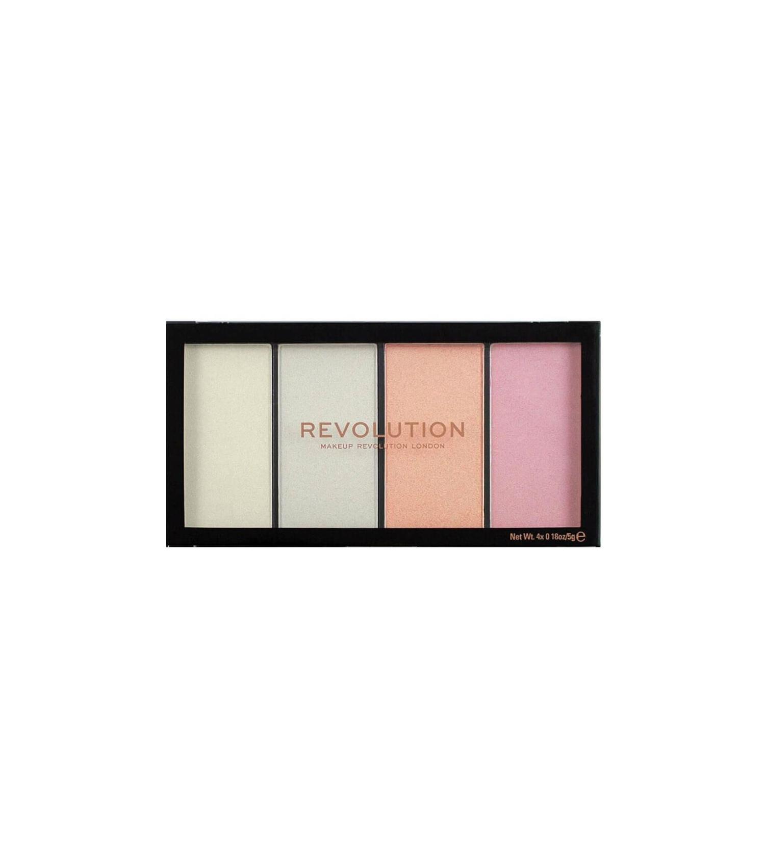 Revolution Reloaded Lustre Lights Cool 4-Pack Highlighter Palette