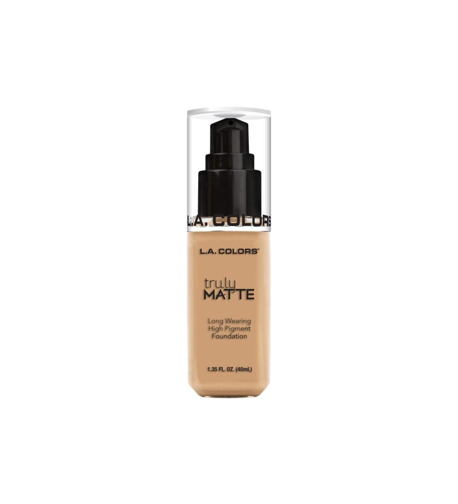 LA Colors La Colors Truly Matte Foundation-natural 40ml - Buy Online on GoSupps.com