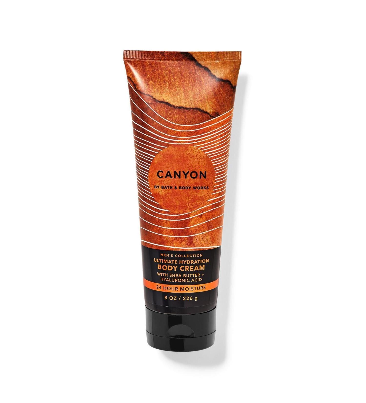 Bath & Body Works Mens Canyon Shea Body Cream 226g