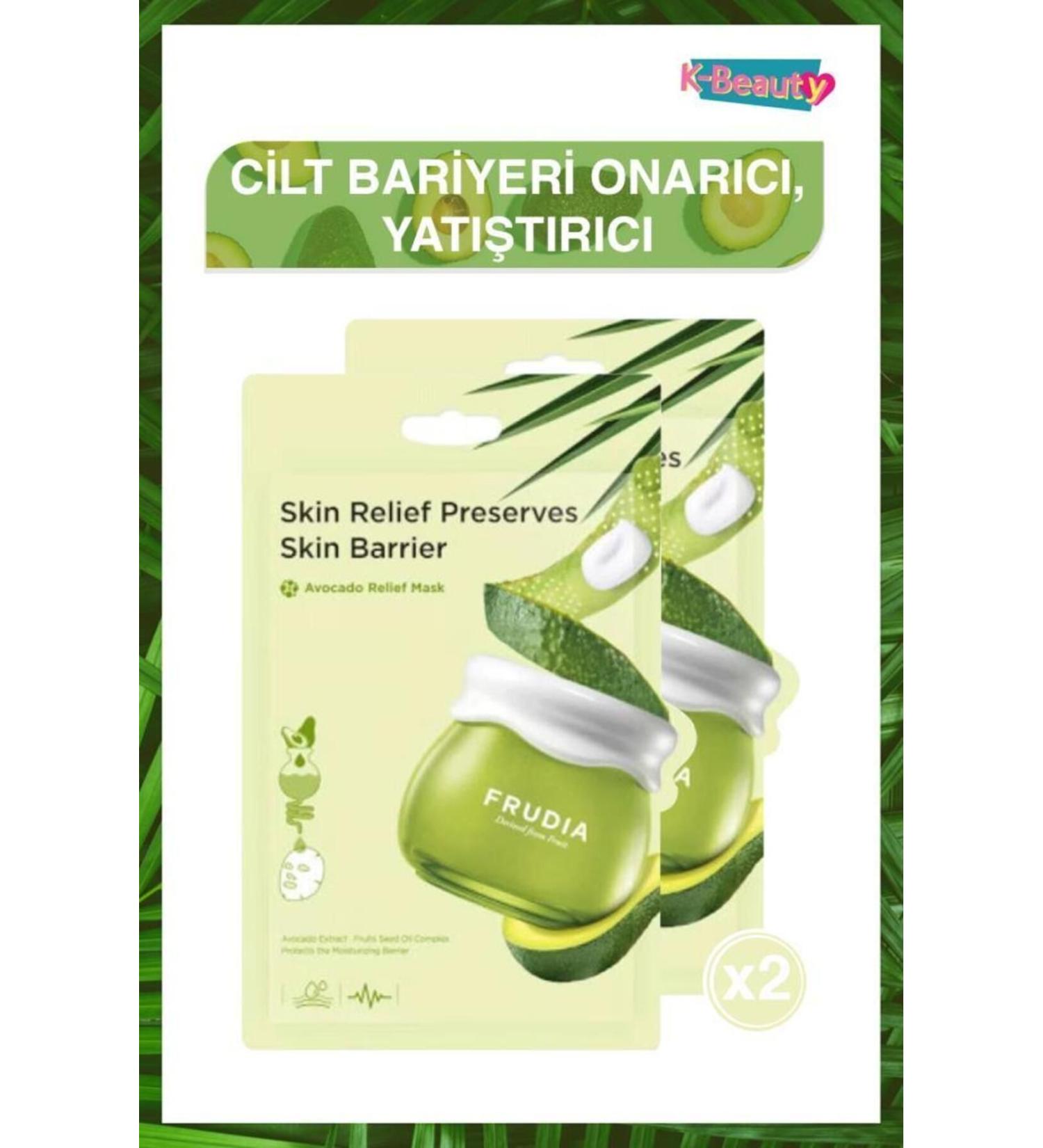 Frudia Avocado Relief Mask 2 Pieces