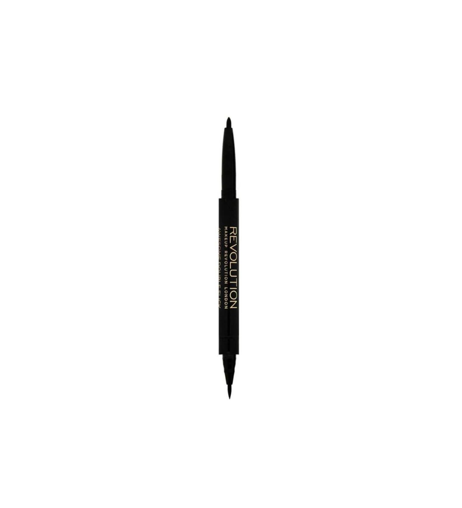 Revolution Awesome Eyeliner Felt And Kohl Black Eyeliner
