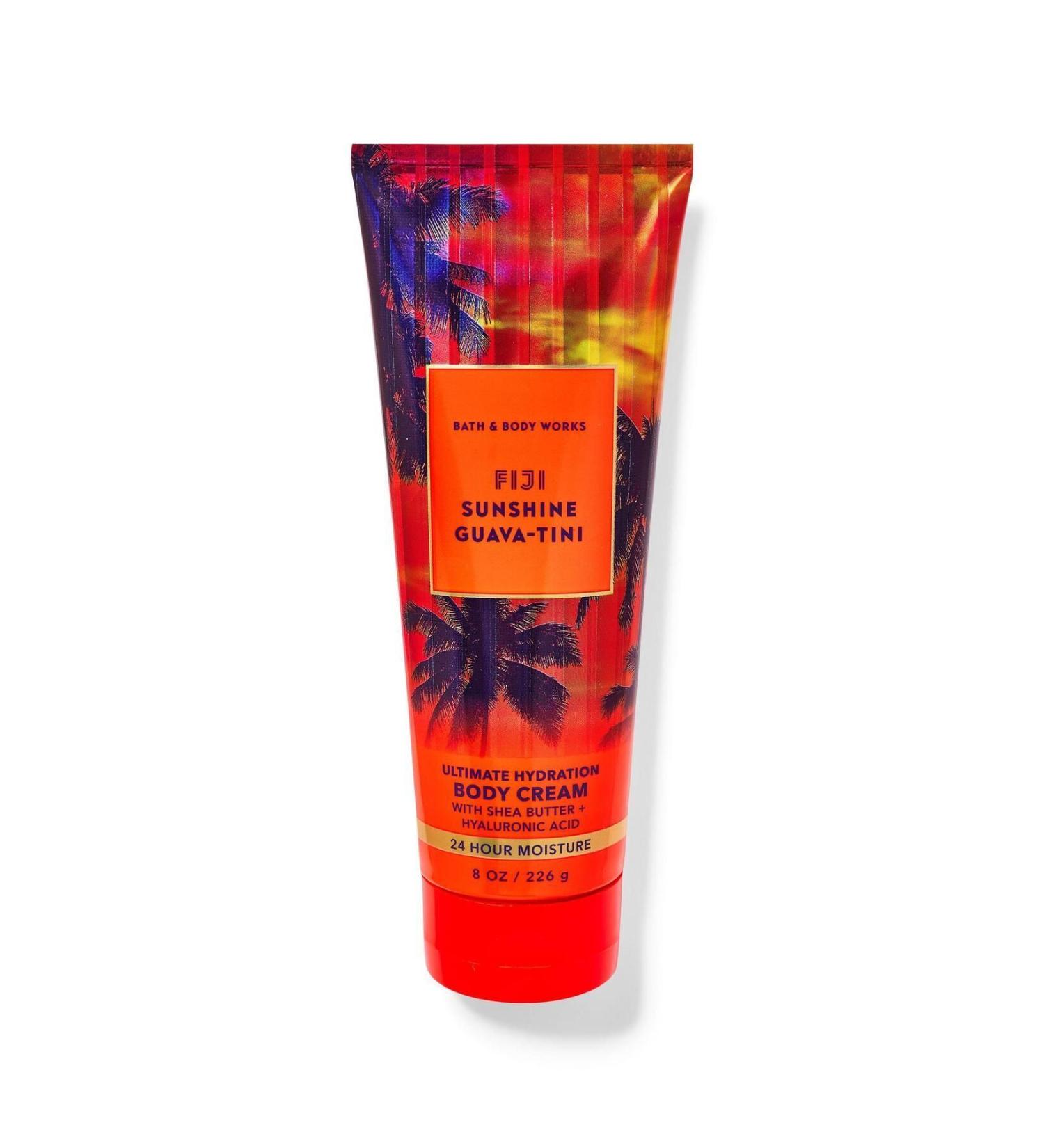 Bath & Body Works Fiji Sunshine Guava-tini Shea I eren V cut Kremi 226 G