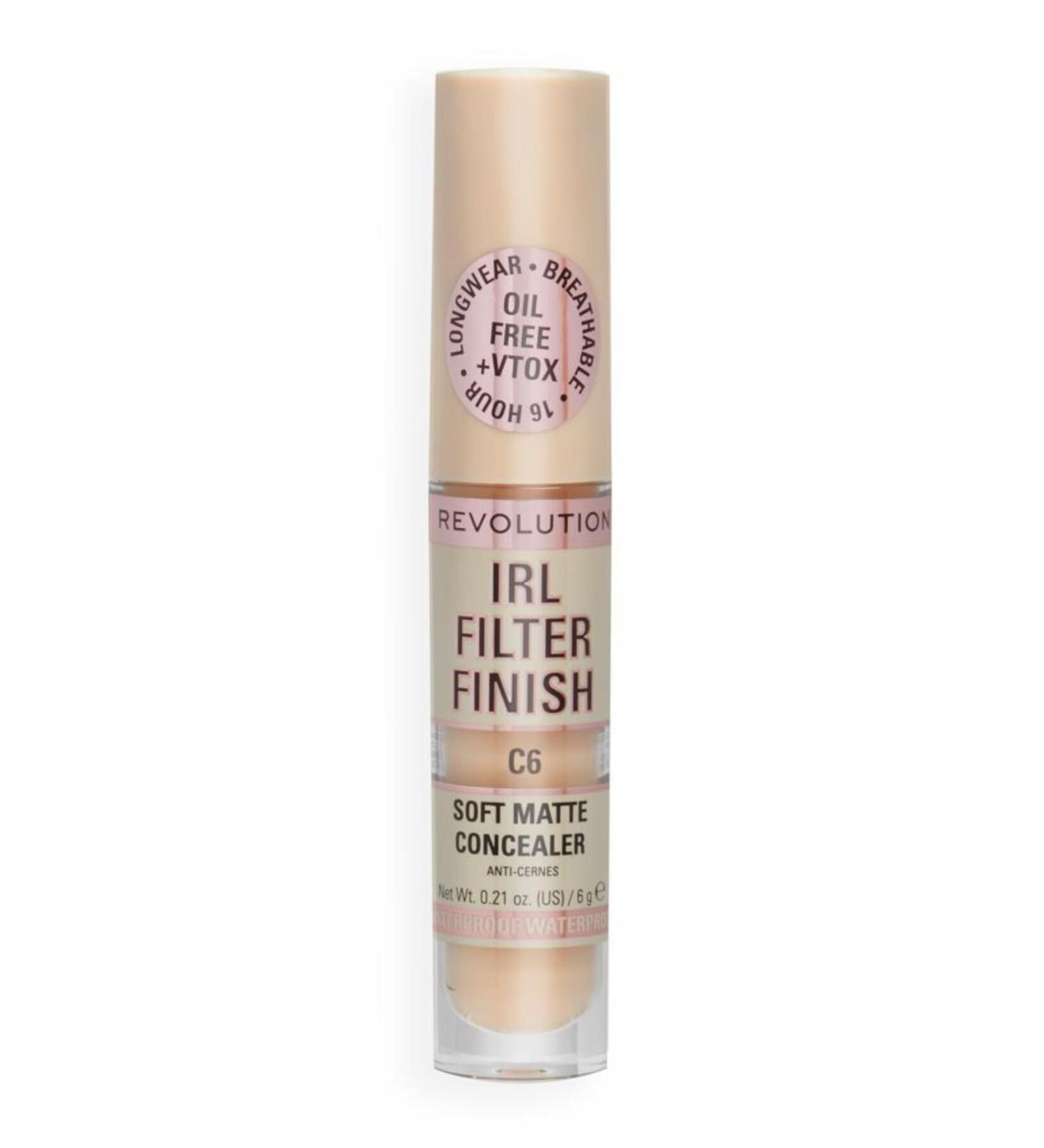 Revolution Irl Filter Finish Concealer C6 - Buy Online on GoSupps.com