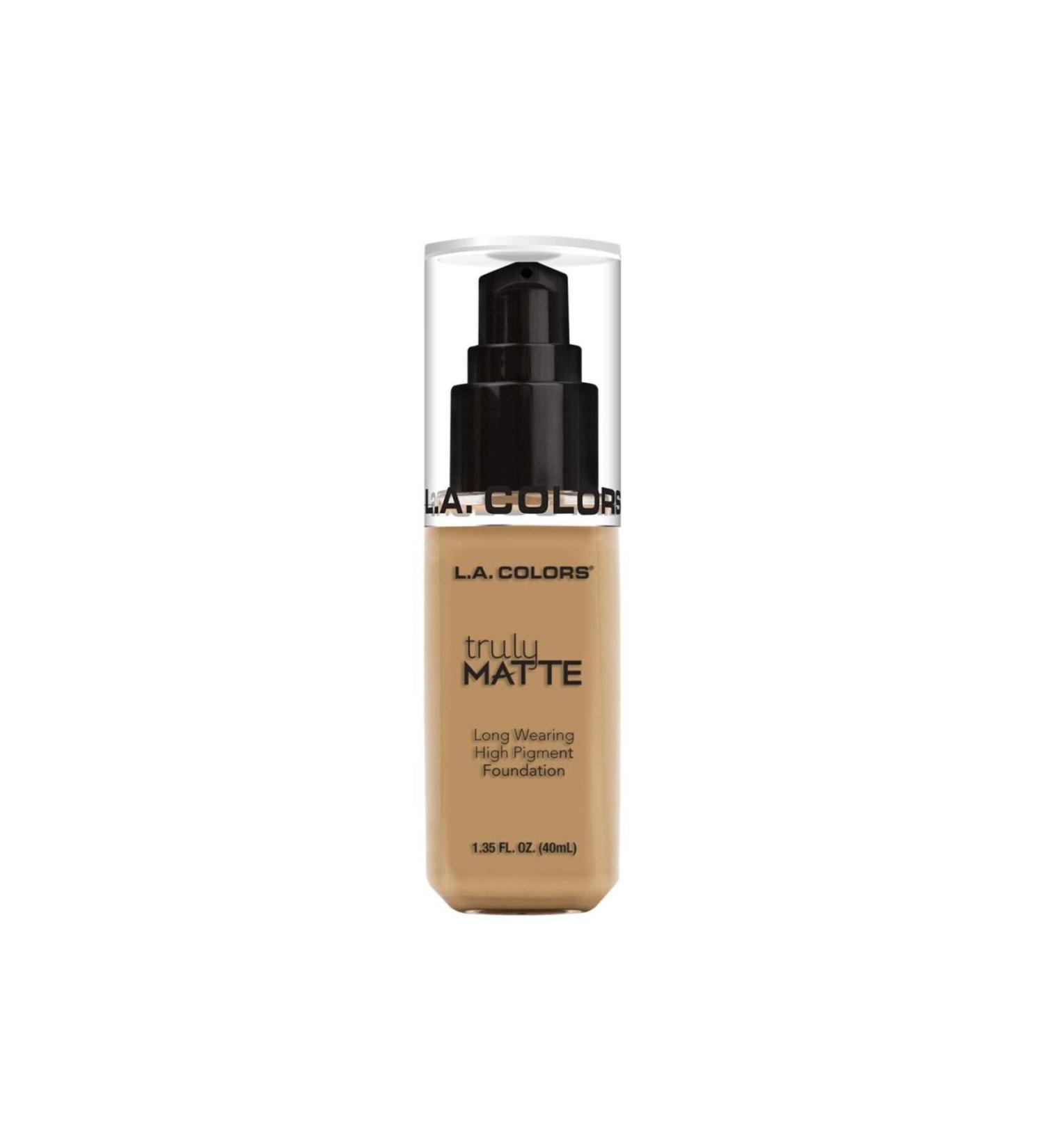 LA Colors La Colors Truly Matte Foundation-medium Beige 40ml - Buy Online on GoSupps.com