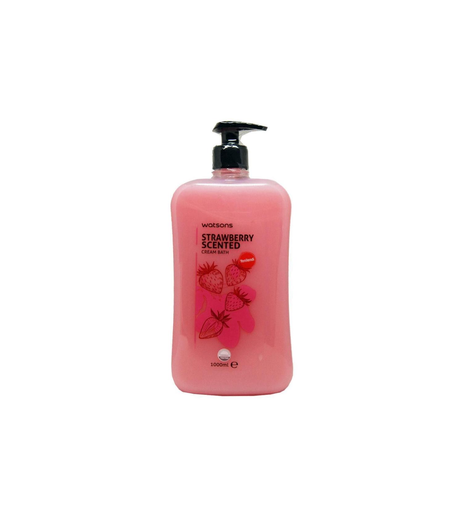 Watsons Strawberry Flavored Creamy Shower Gel 1000 ml