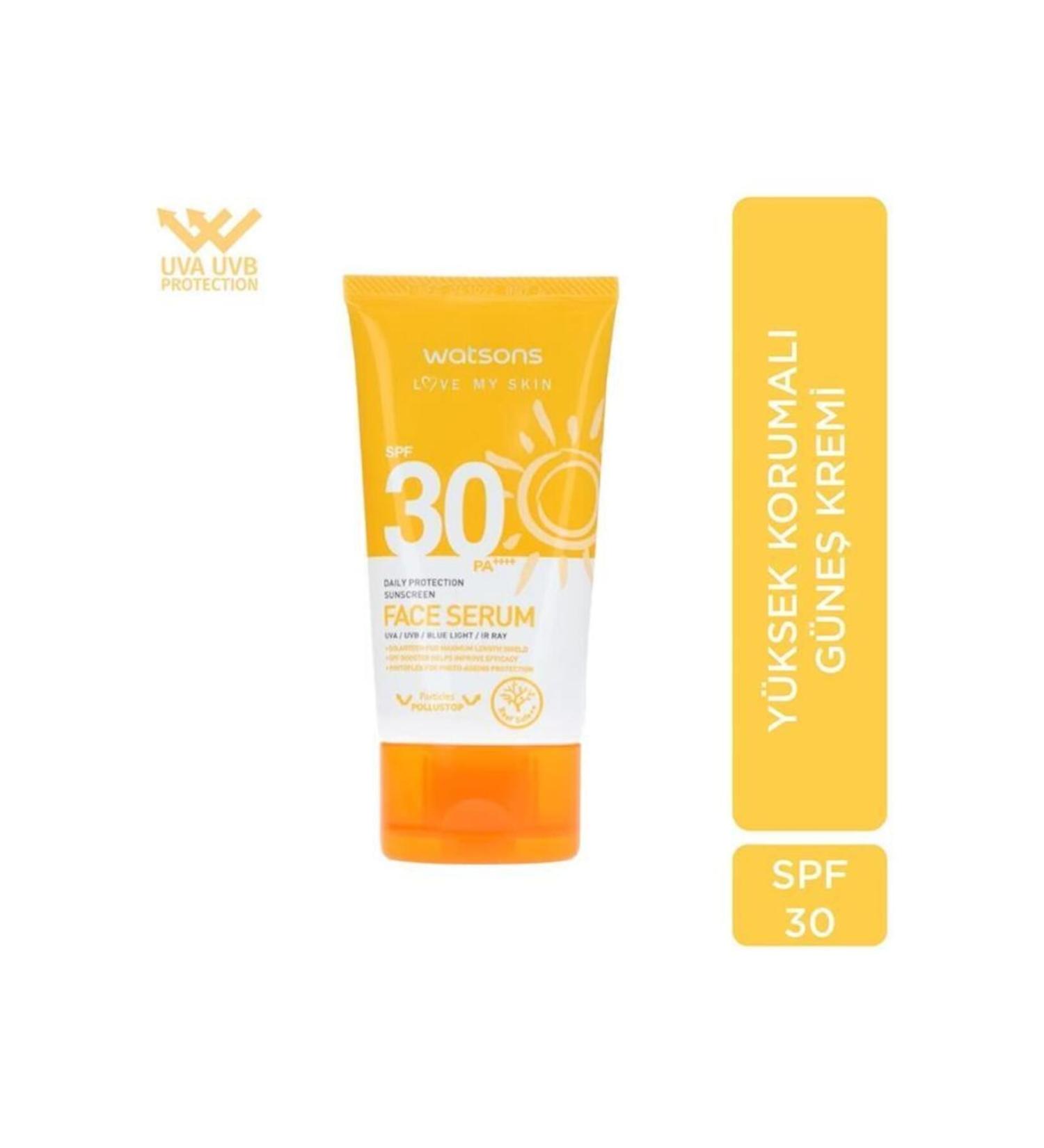 Watsons High Protection Face Sunscreen Spf30 50ml