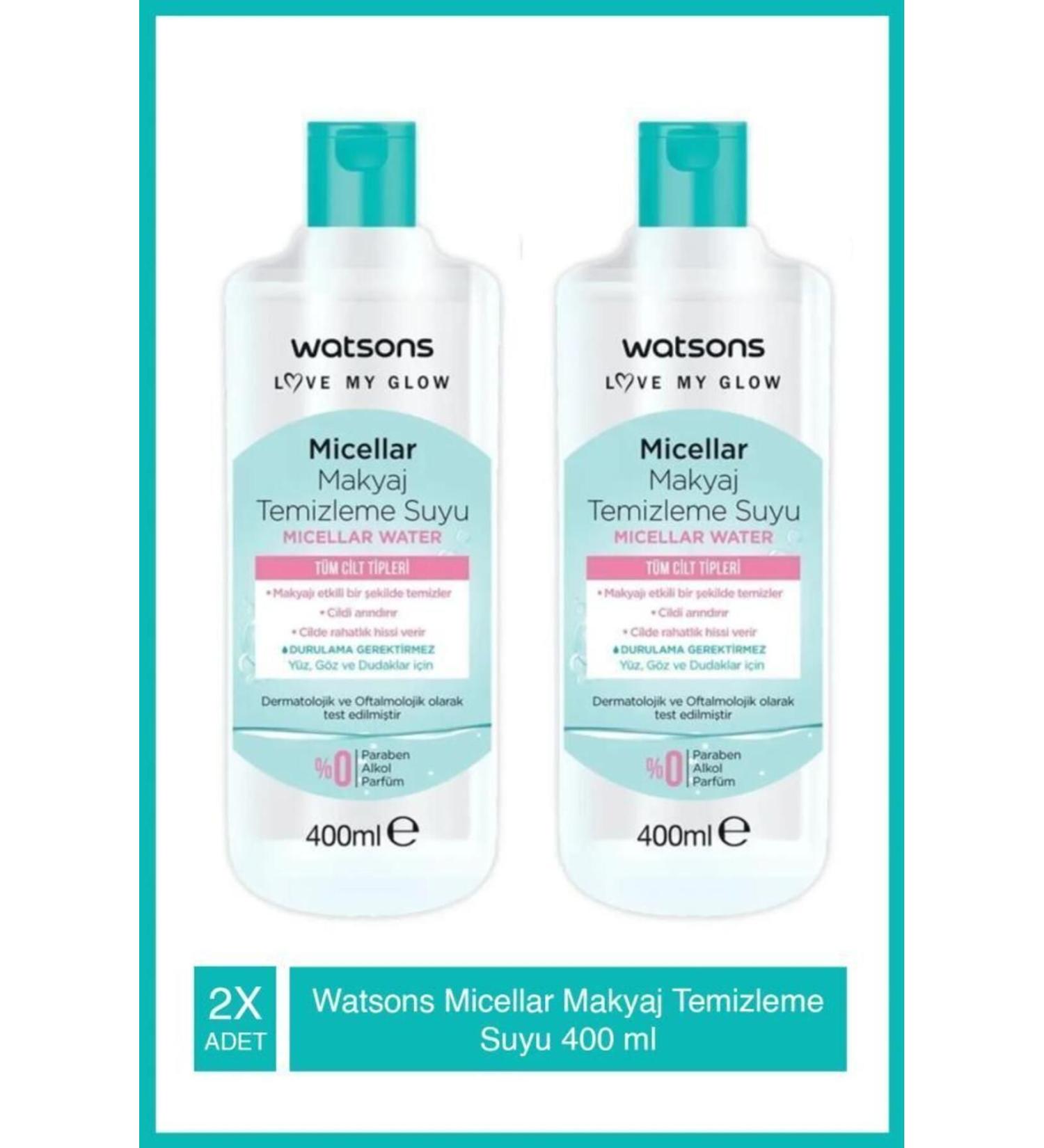Watsons Micellar Perfect Make-Up Remover Water * 2 Pieces