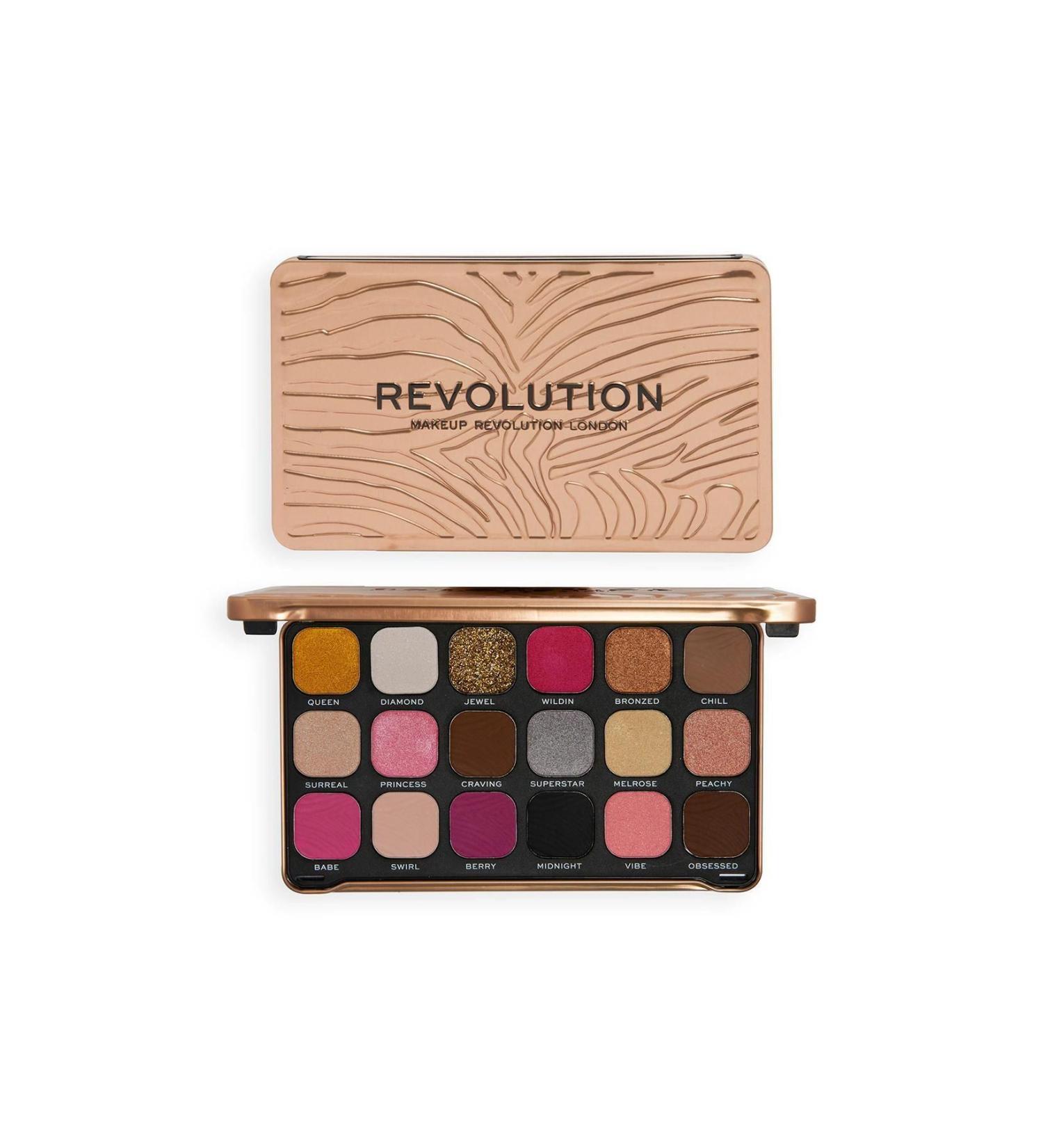 Revolution Forever Flawless Bare Pink Eyeshadow Palette - Buy Online on GoSupps.com