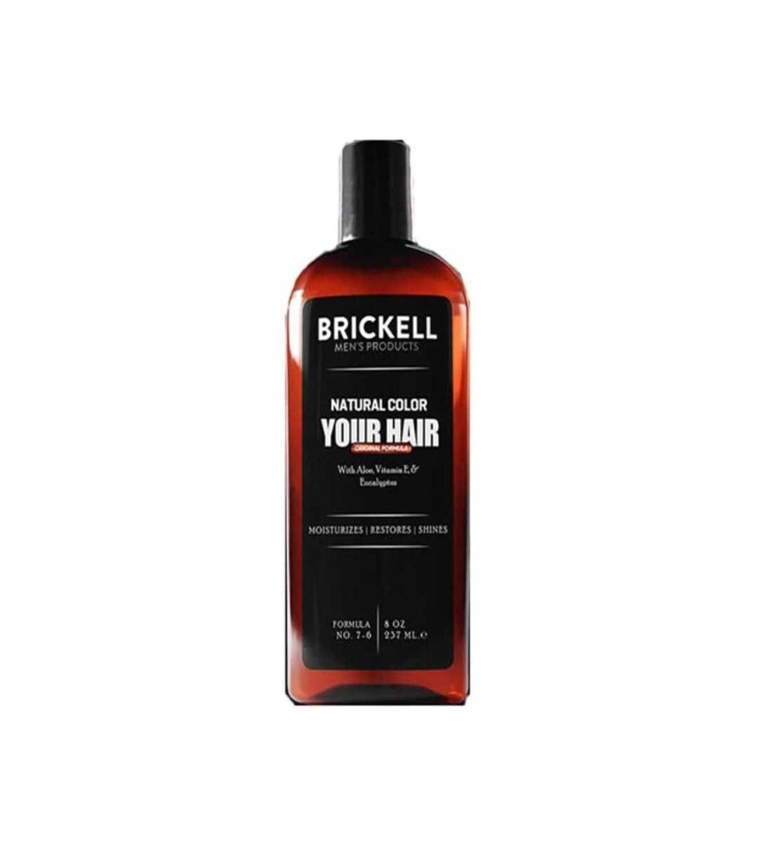 BRICKELL Naturel Color Men Hair Whitening Concealer Shampoo