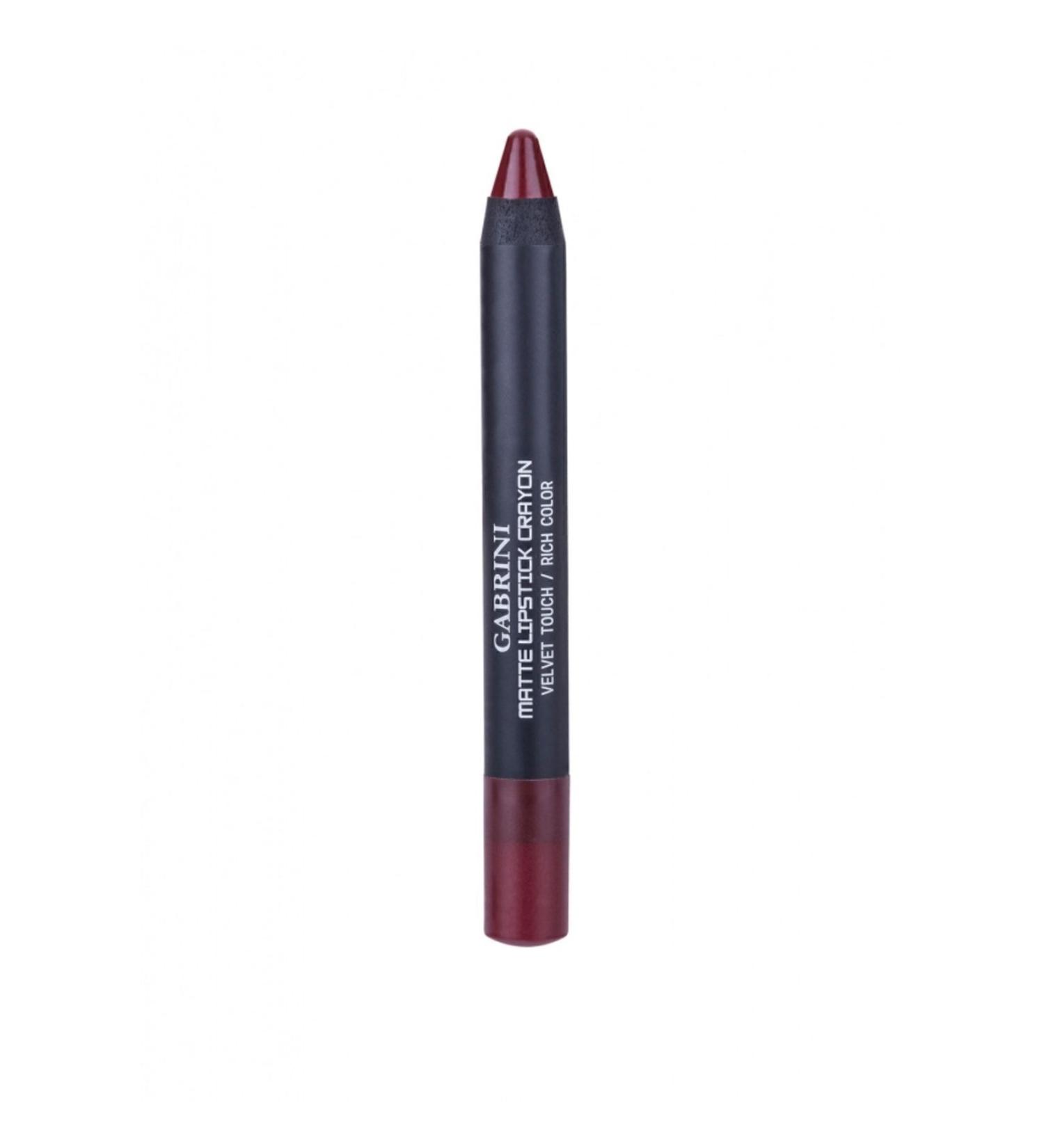 Gabrini Matte Pencil Lipstick - Matte Lipstick Crayon 11 - Buy Online on GoSupps.com