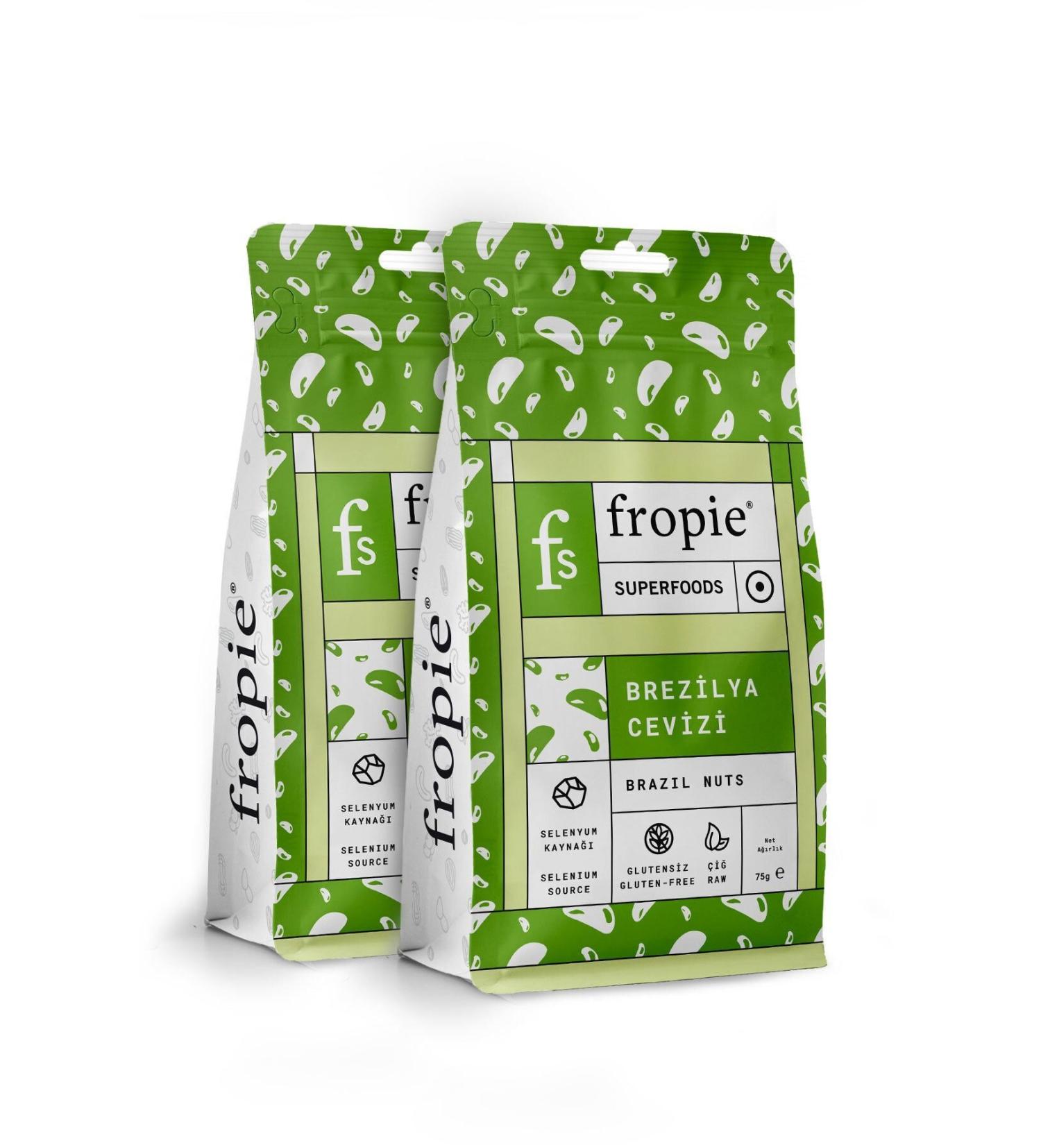 FROPIE Raw Brazil Nuts - 75 G - 2 Packs - Buy Online on GoSupps.com