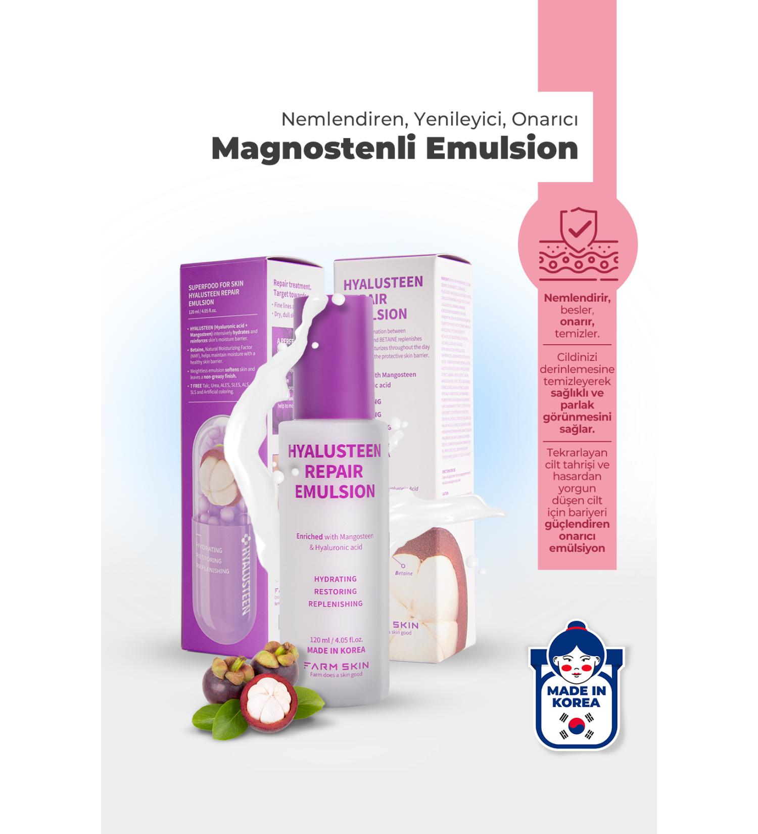 farmskin Intensive Moisturizing and Regenerating Mangosteen Korean Emulsion 120ml - Buy Online on GoSupps.com