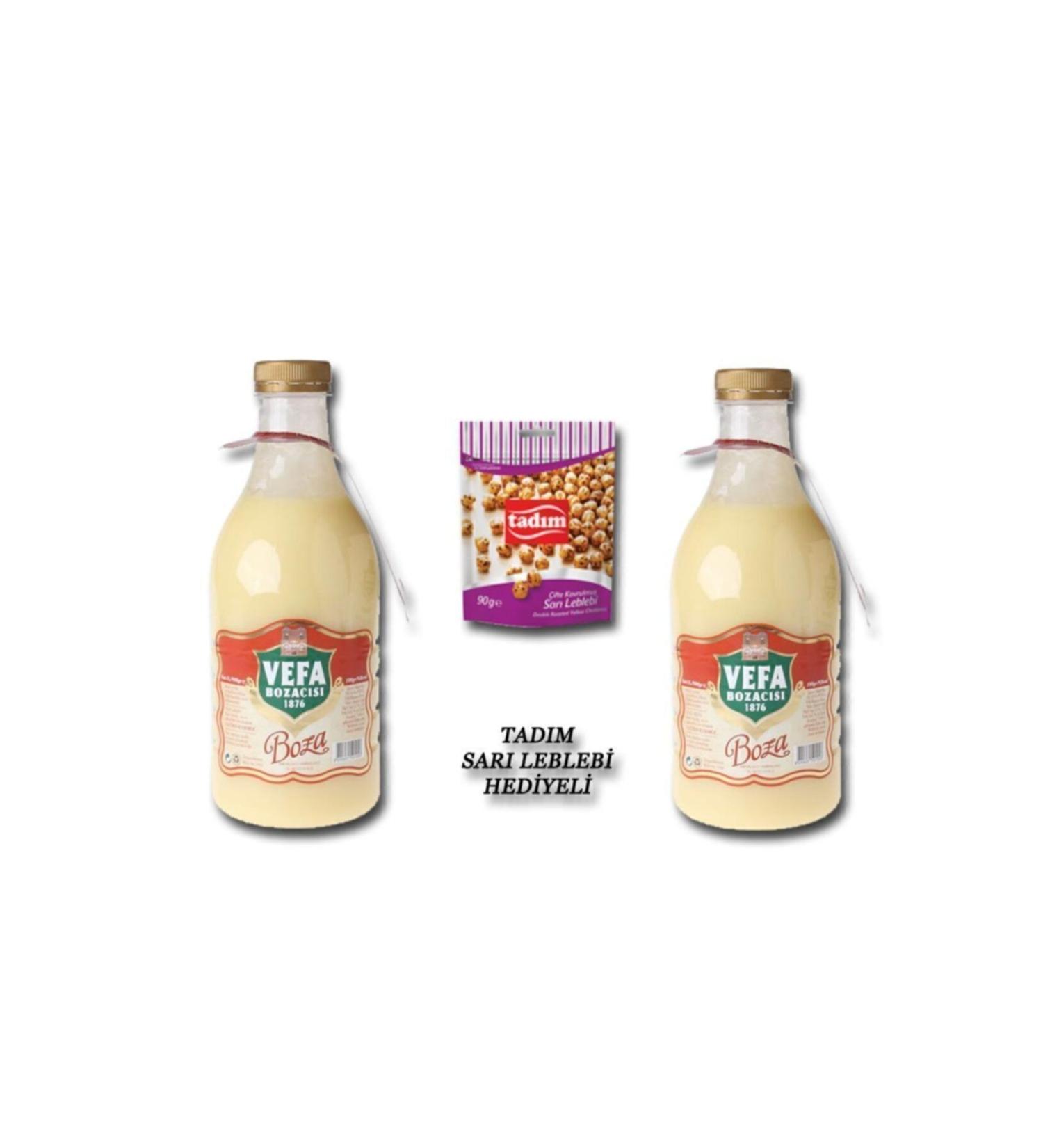 Vefa Boza 2-Piece - Tasting Double Roasted Chickpeas