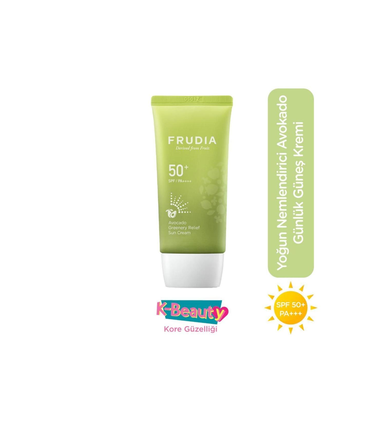Frudia Avocado Greenery Relief Sun Cream 50 gr Spf50 - Buy Online on GoSupps.com