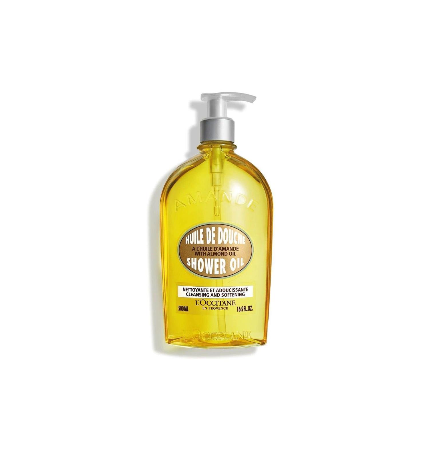 L'Occitane Almond Shower Oil - Almond Shower Oil - 500 ml - Buy Online on GoSupps.com