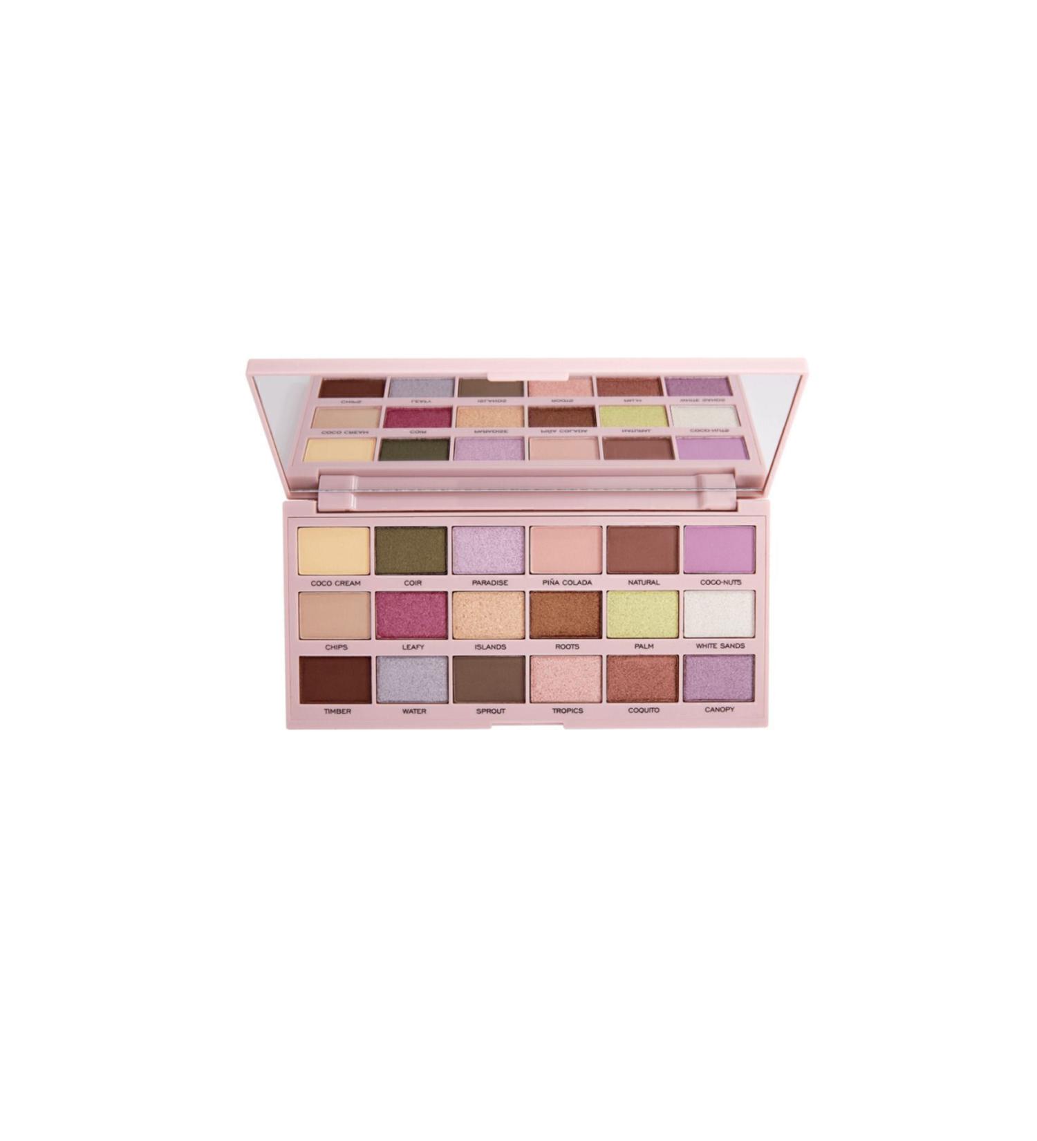 I Heart Revolution Matte Shades Coconut Eyeshadow Palette