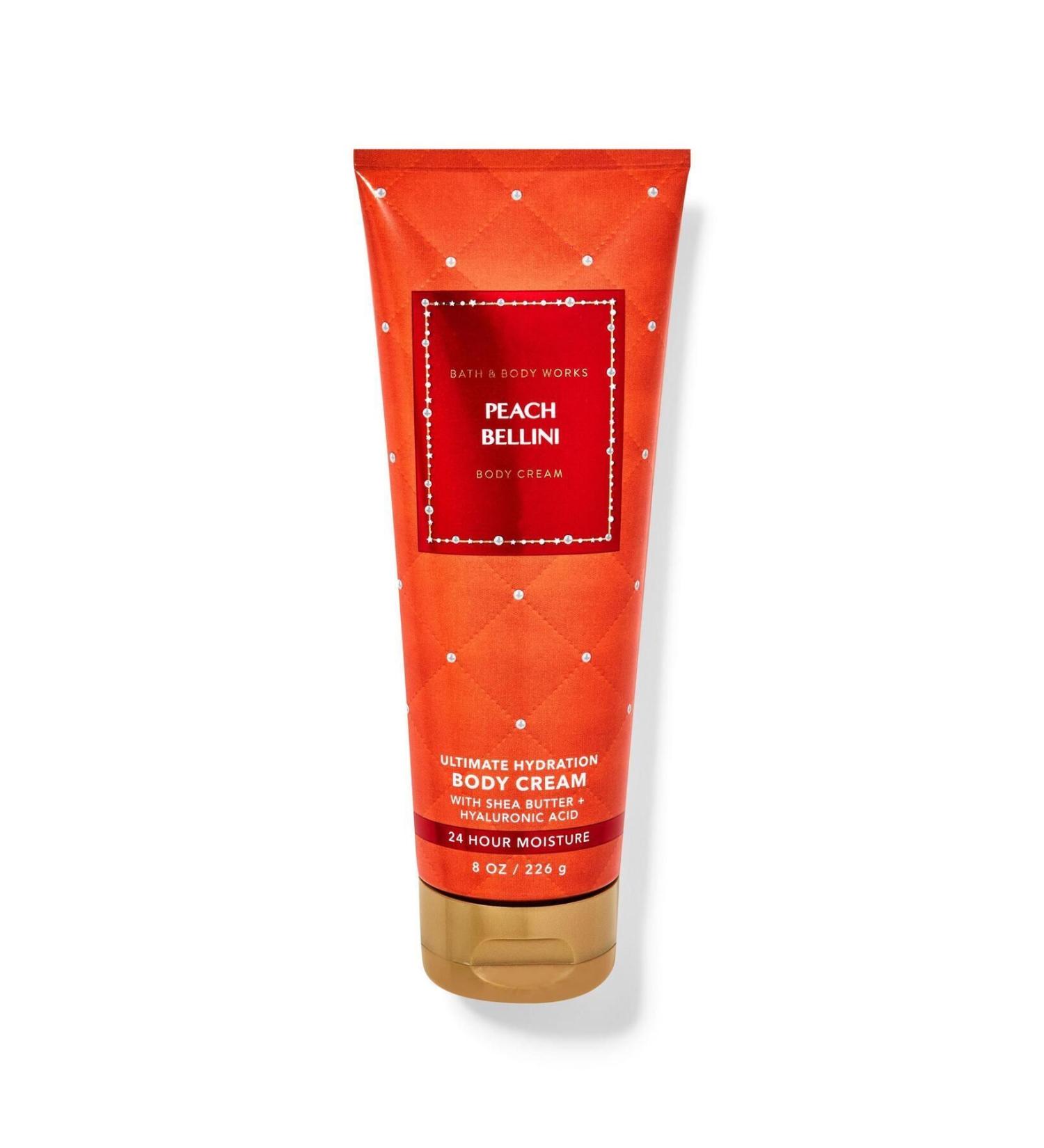 Bath & Body Works Peach Bellini Shea Body Cream 226g