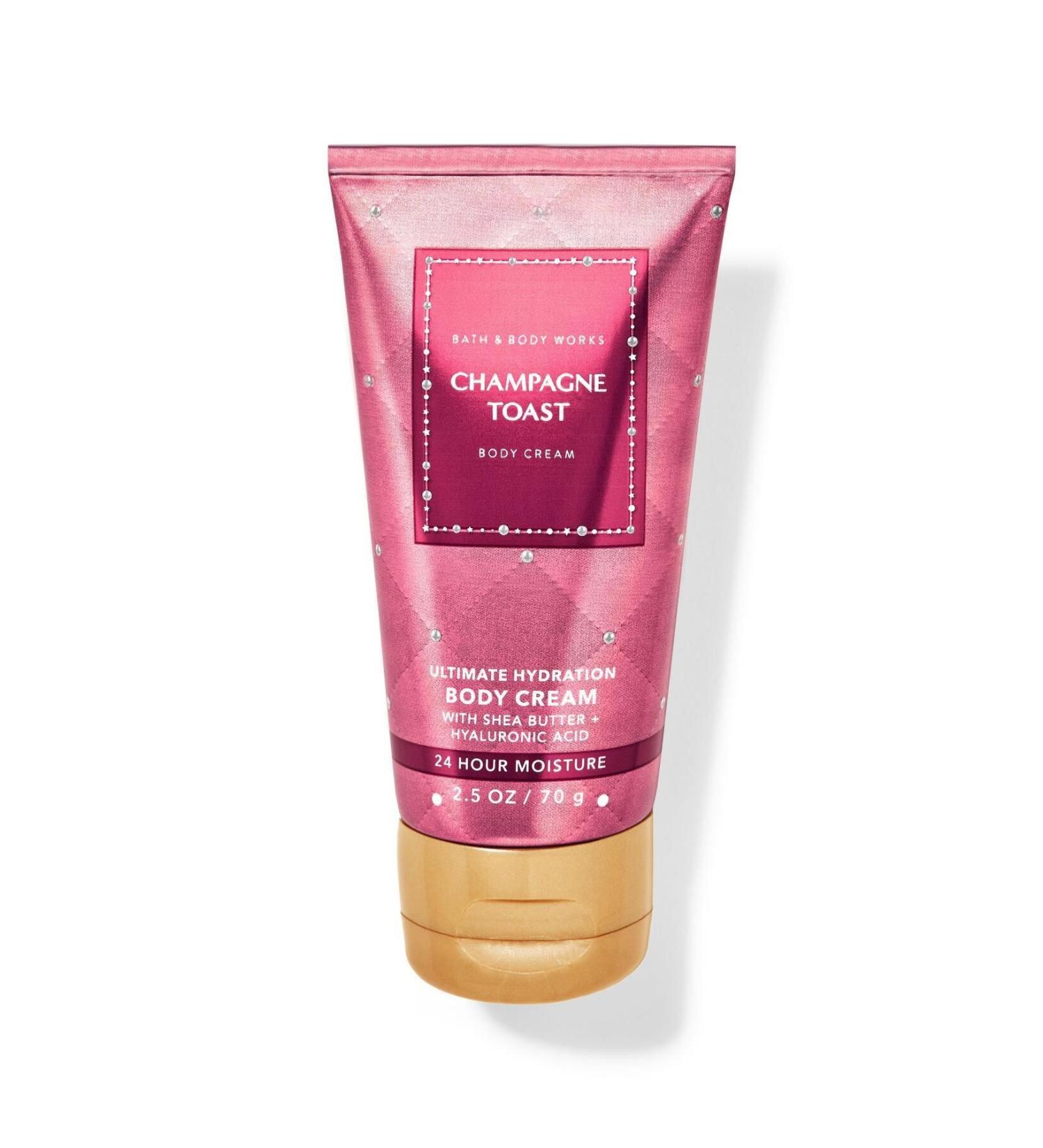 Bath & Body Works Champagne Toast Travel Size Body Cream 70 ml