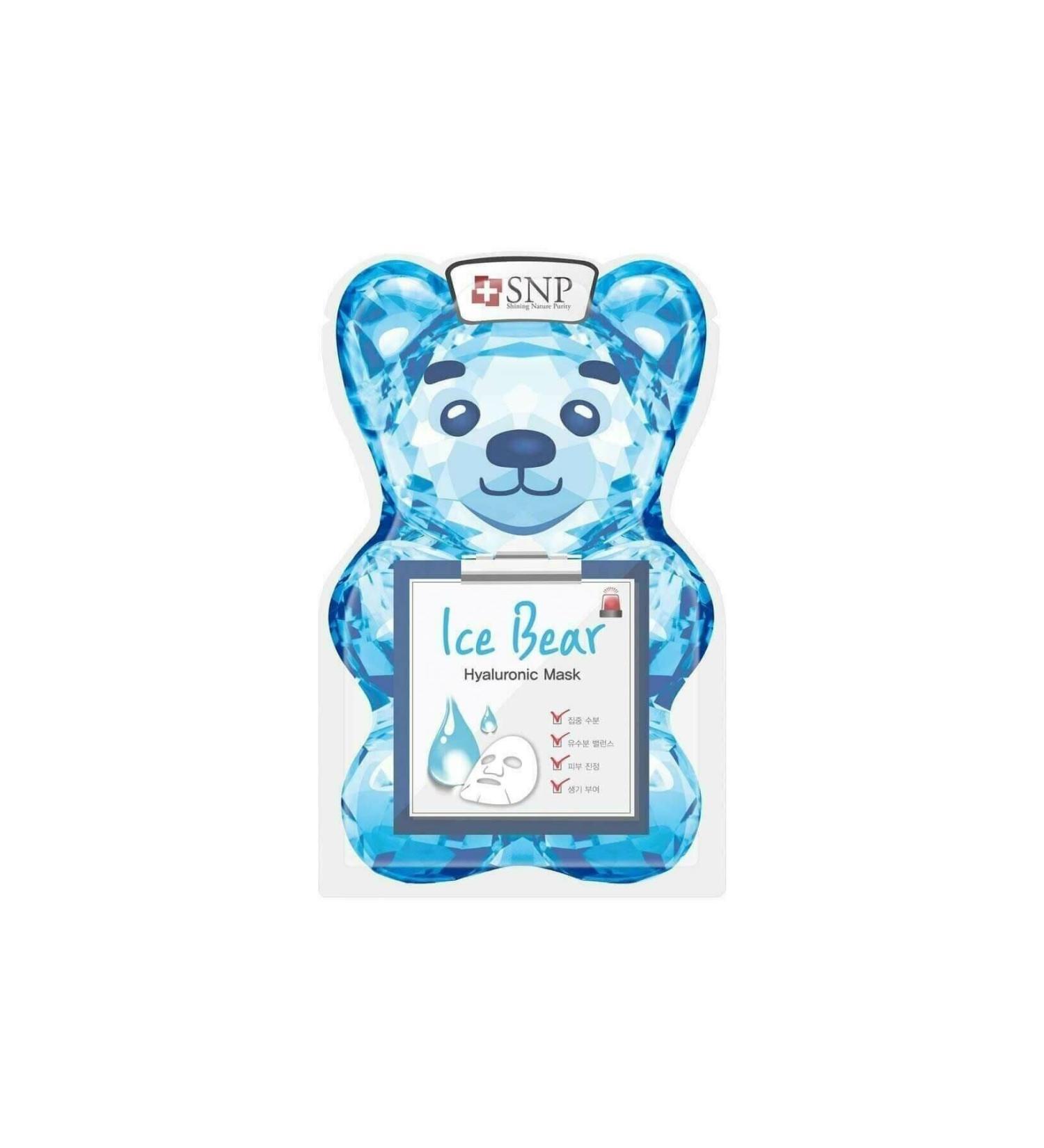 SNP Ice Bear Hyaluronic Mask 33 Ml