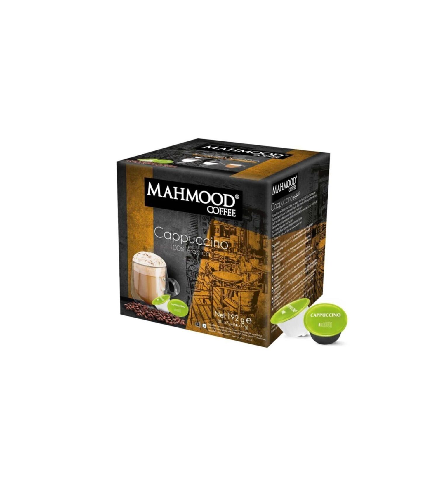 Mahmood Dolce Gusto Cappuccino Coffee Capsules 16 Pieces - Buy Online on GoSupps.com